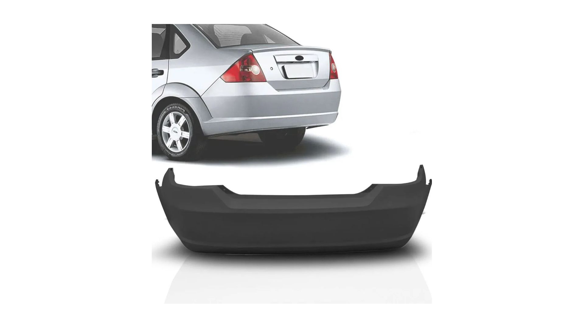 spoiler para choque traseiro new fiesta 2014