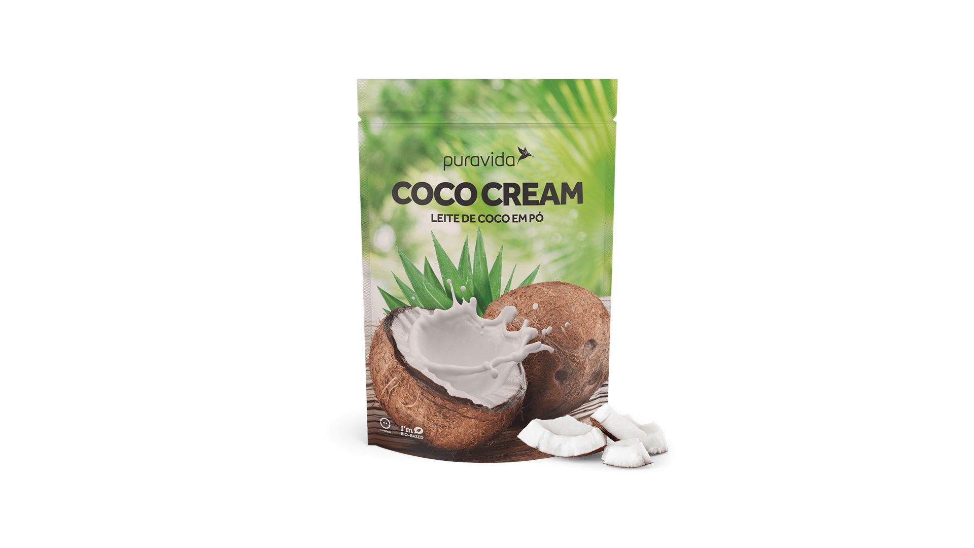 Coco Cream Puravida - Leite de coco em pó