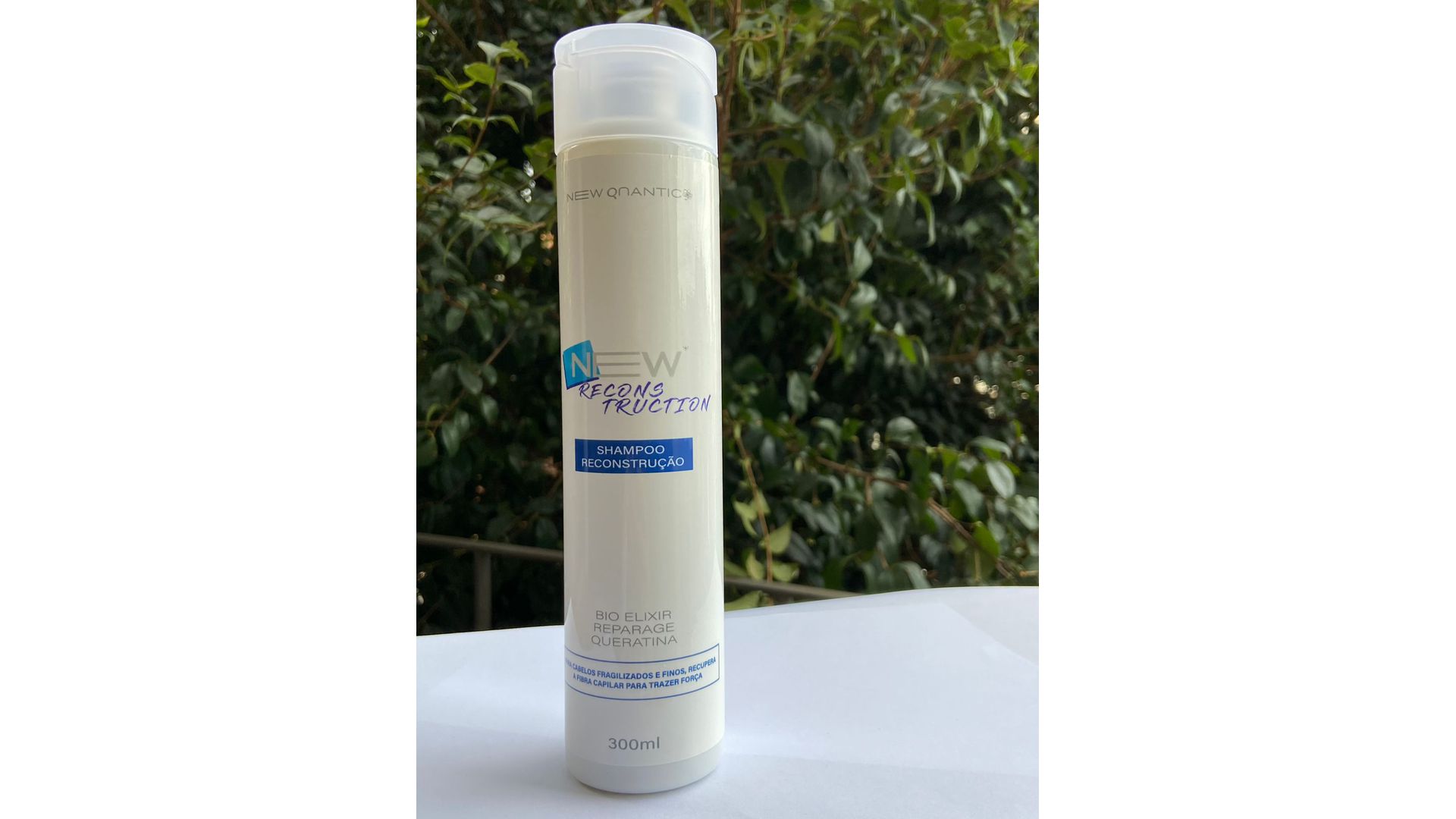 Shampoo Reconstrutor New Quantic - Para cabelos fragilizados e finos, recupera a fibra capilar para trazer força