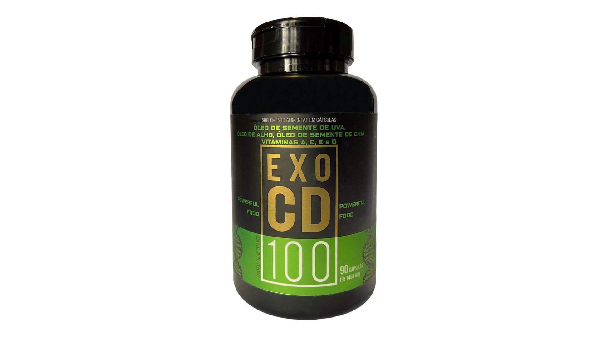 Suplemento alimentar EXO CD 100 - 100% Natural - Aumenta a imunidade - 90 cápsulas 