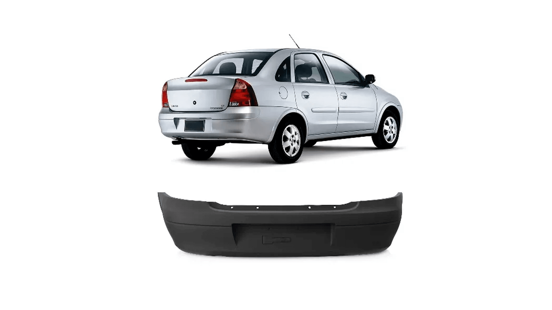 P-CHOQ CORSA NOVO 03/12 TRAS SEDAN | Dominio Auto Peças
