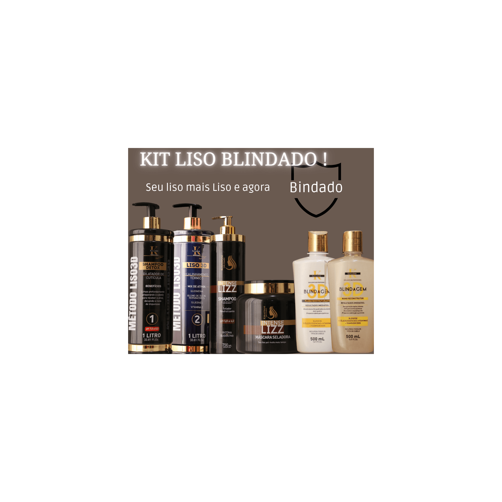 Kit Liso Blindado - Buy in kerastinni