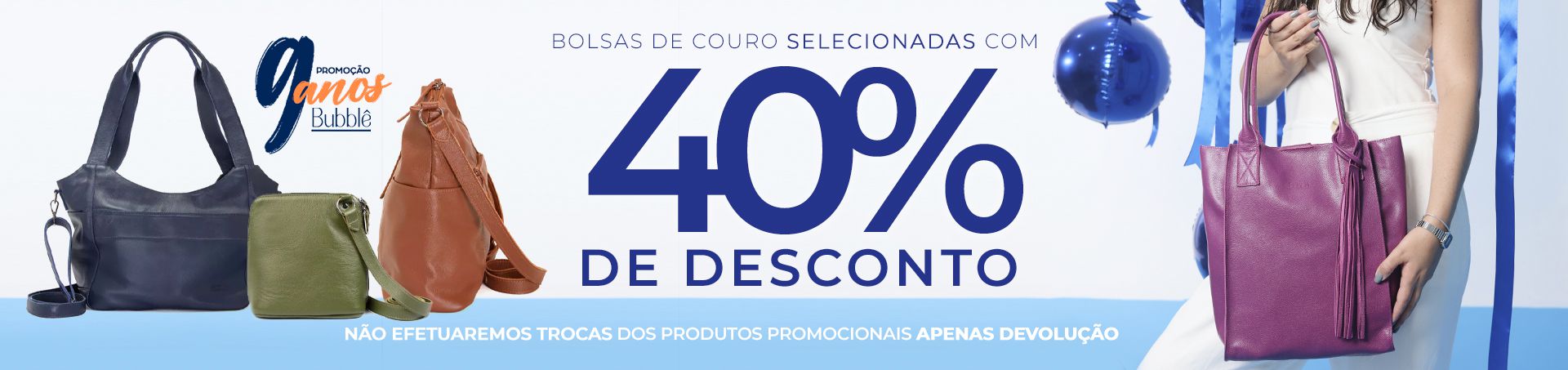 Bolsas Femininas em Promoção