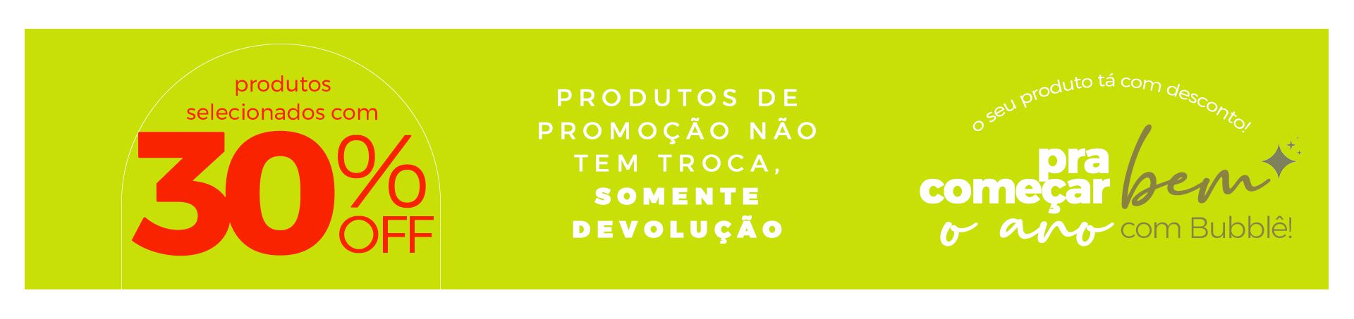 PROMO BEM com Bubblê