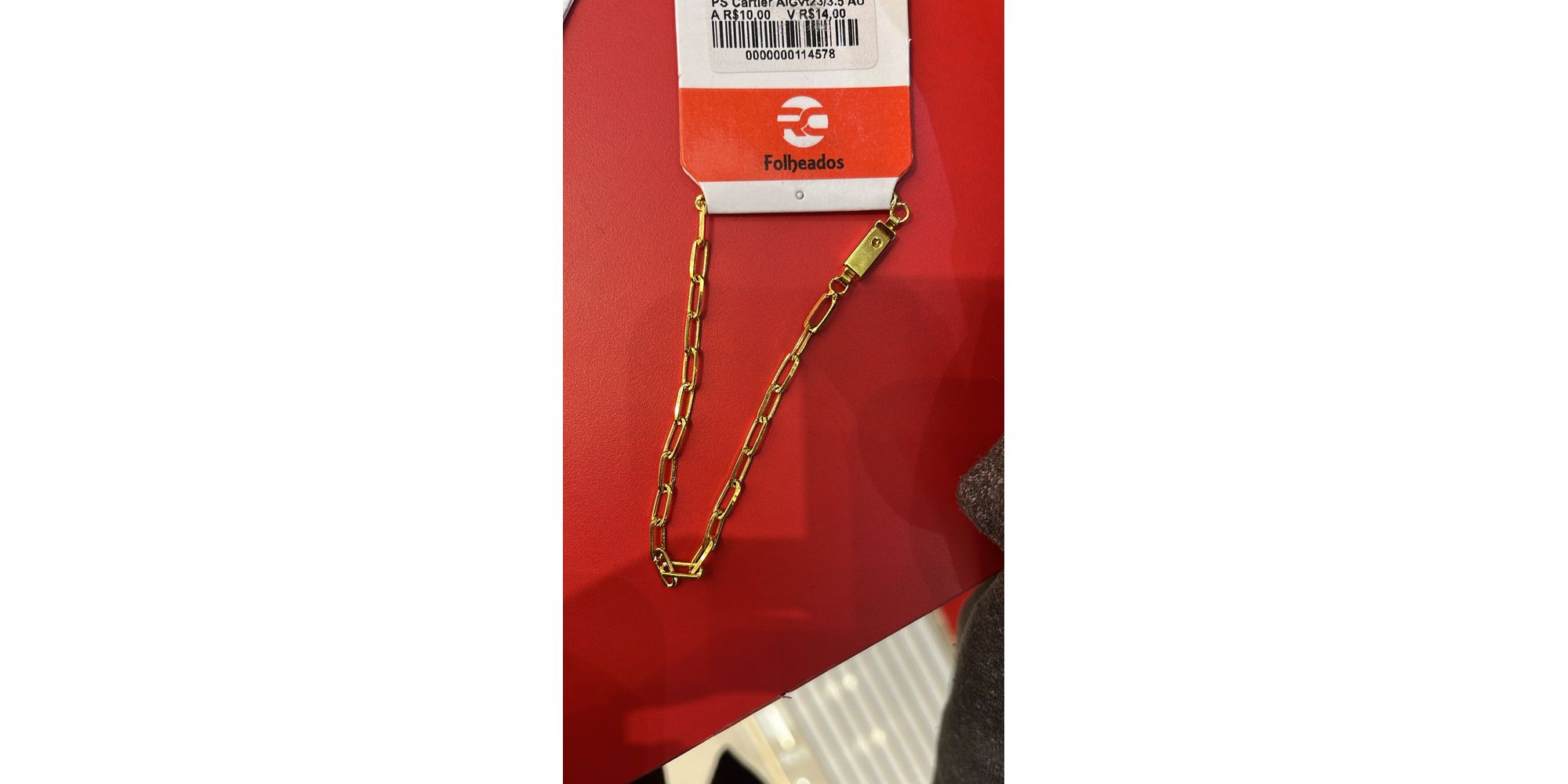Pulseira Cartier Alongada Fecho Gaveta Banhado A O... - RC JOIAS BY RUDI