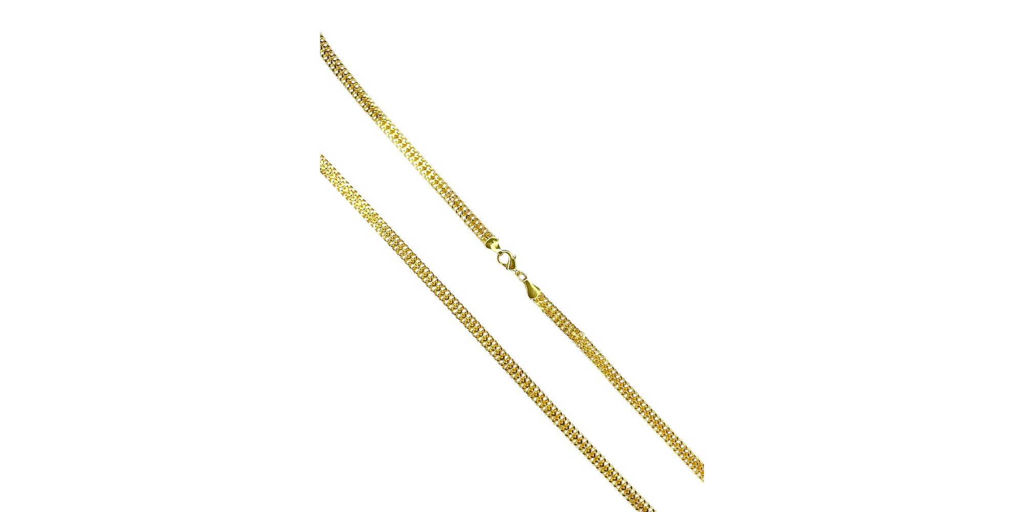 Corrente Chinesa Grumet Banhado A Ouro 18k