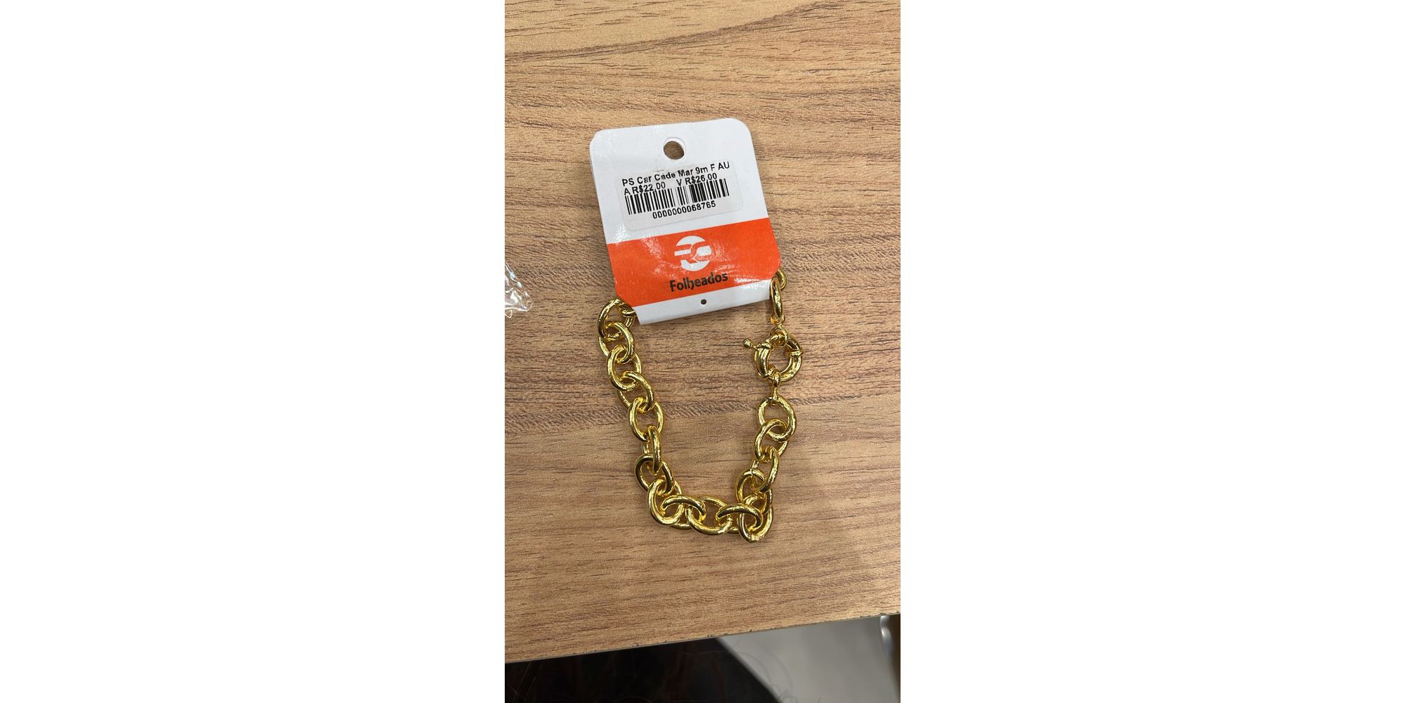 Pulseira Cartier Cadeado Boia Marinheiro Banhado A Ouro 18k