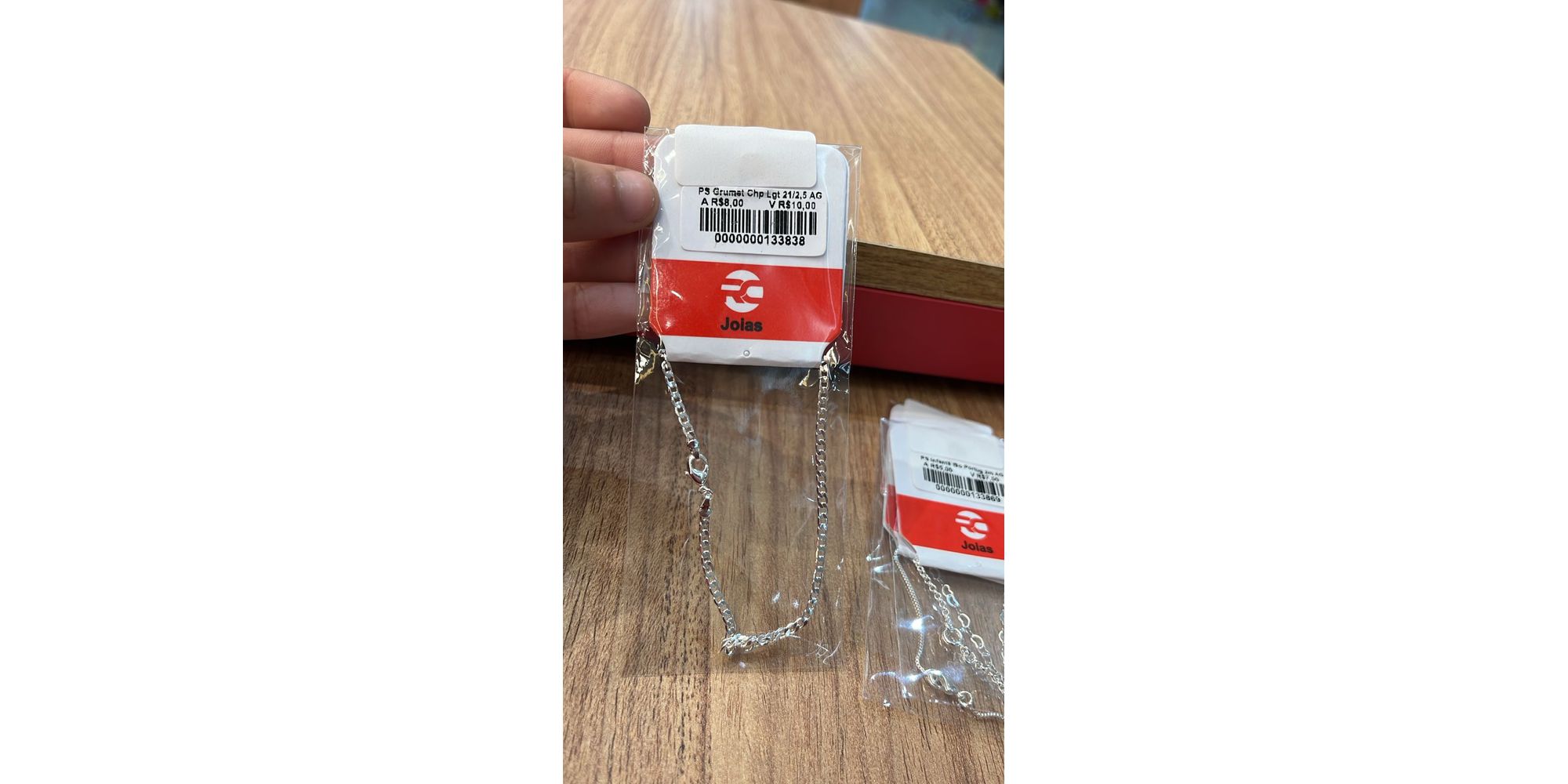Pulseira Grumet Chapada Banhado A Prata 925