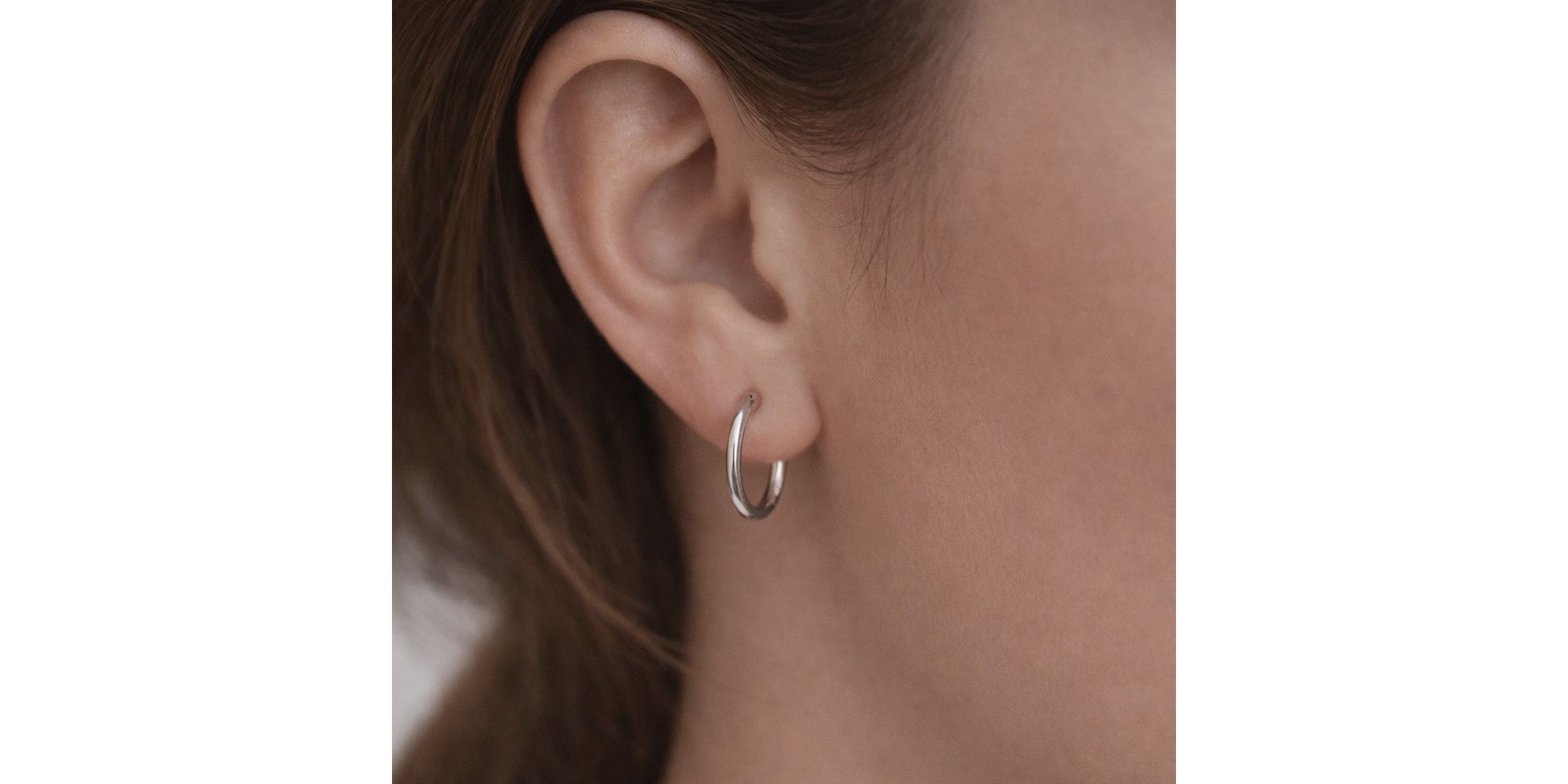 Brinco Argola Lisa 16mm Aço Inoxidável