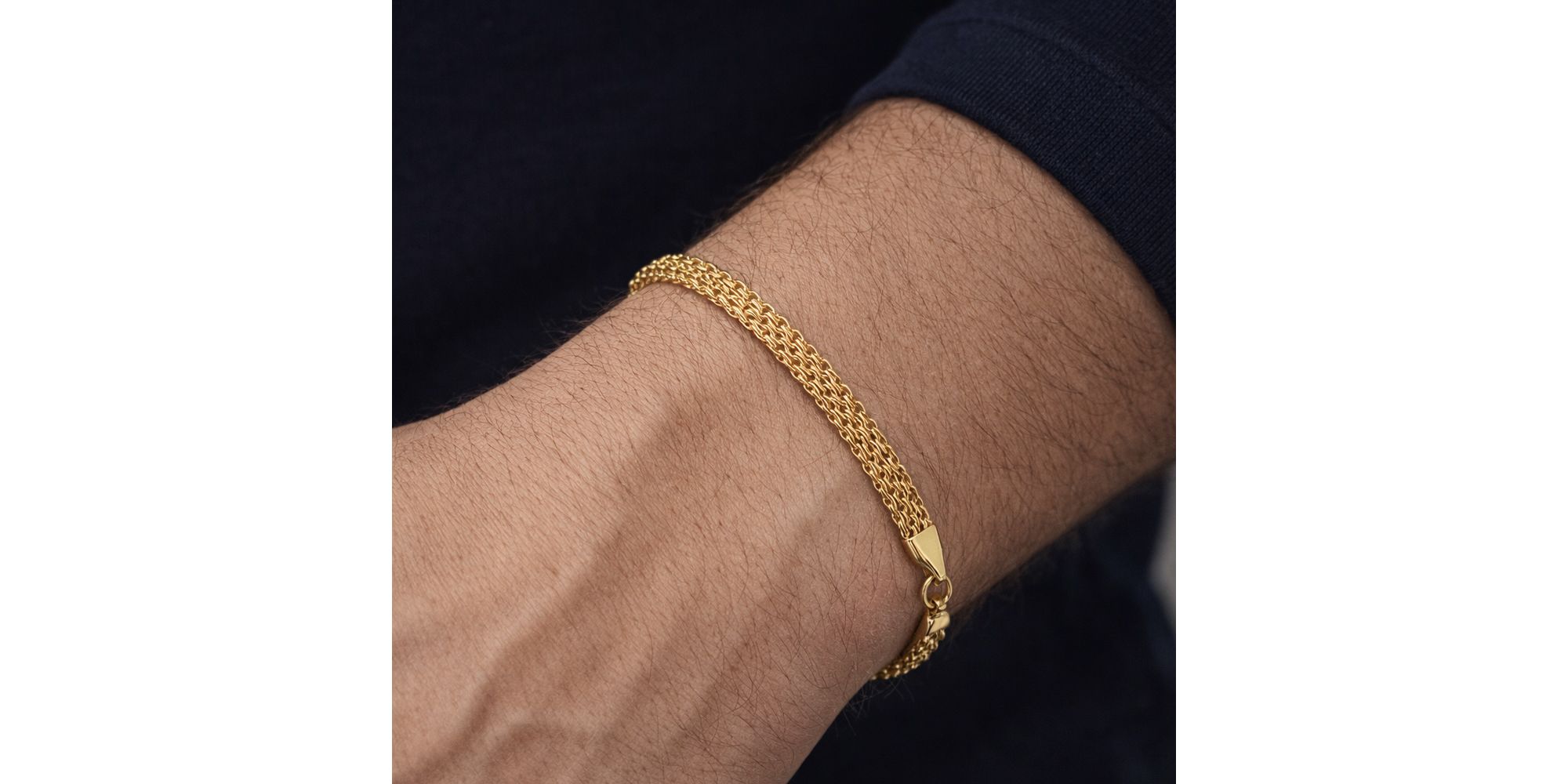 Pilseira Chinesca Grumet Lagosta 5,5m Banhado a Ouro 18K