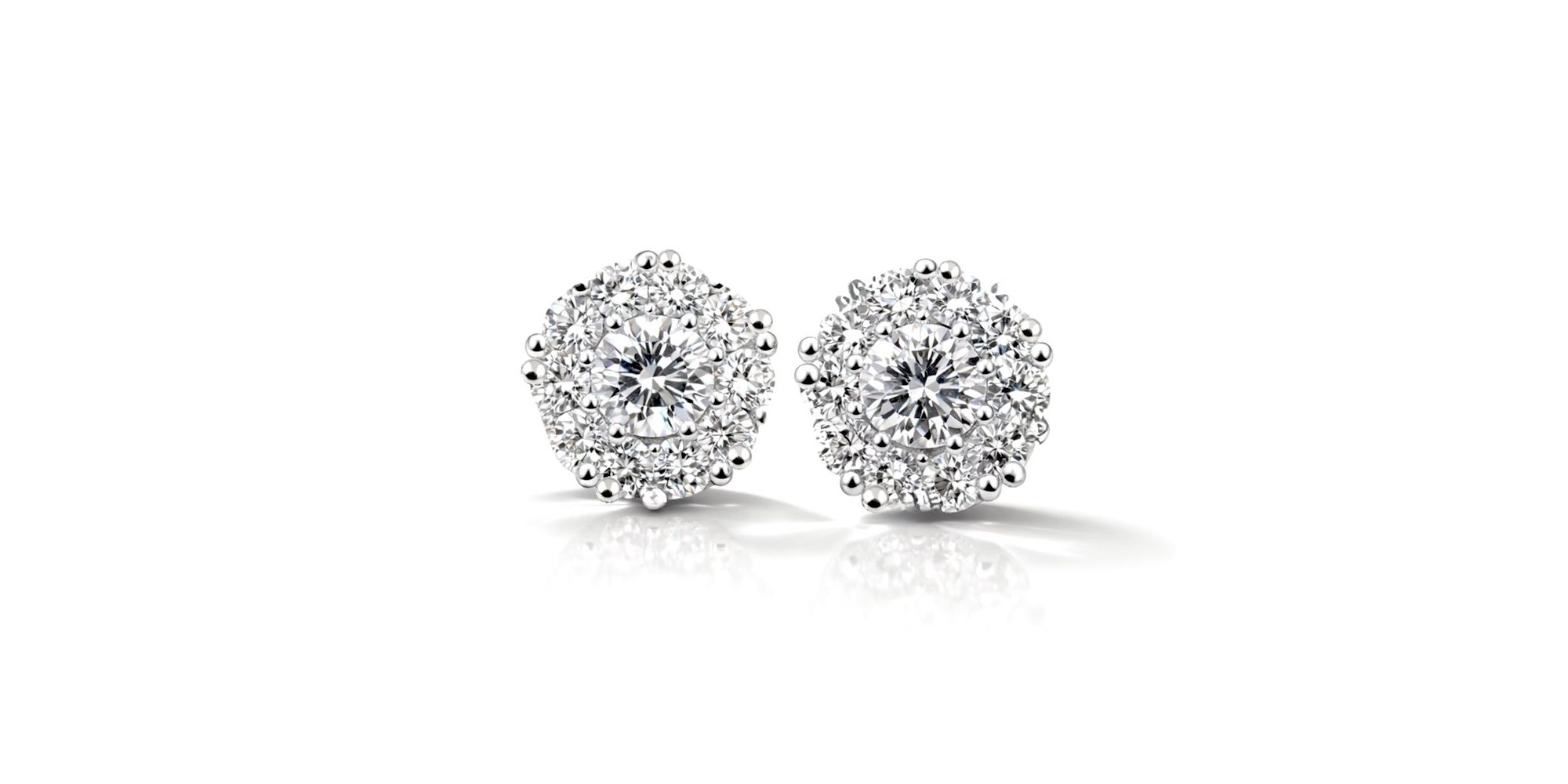 Brinco Matrix Tenns Cravejado Hipoalergênico Banhado a Prata 925