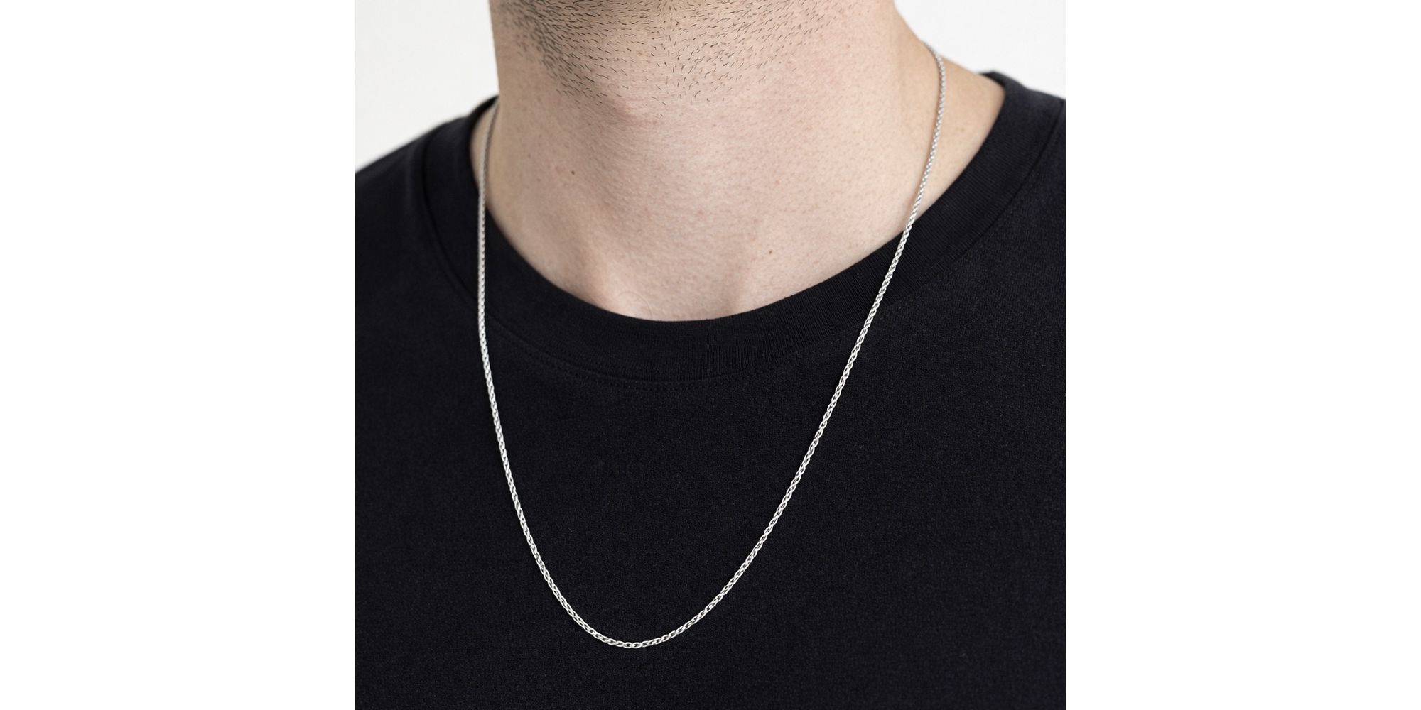 Corrente Palmeira Fecho Lagosta Aço Inoxidável