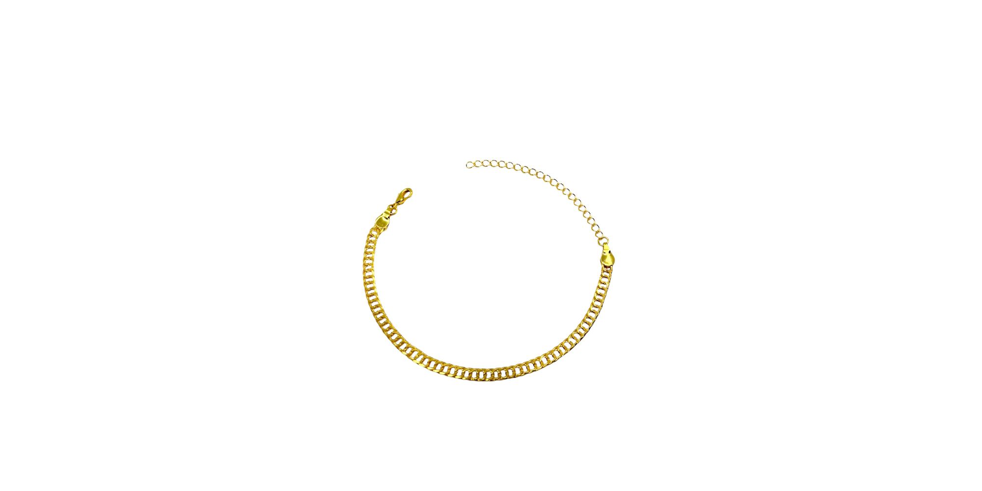 Pulseira Grumet Duplo Banhado A Ouro 18k - 0000000... - RC JOIAS BY RUDI