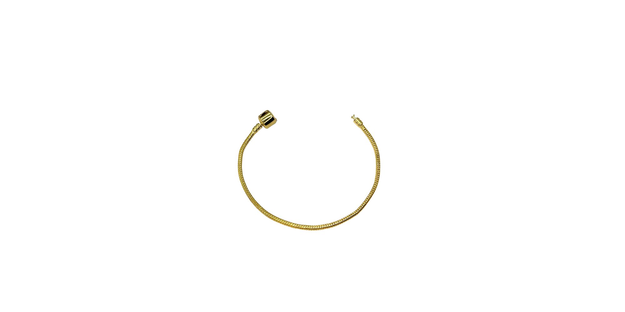 Pulseira Pandora Banhado A Ouro 18K - 000000001375 - RC JOIAS BY RUDI