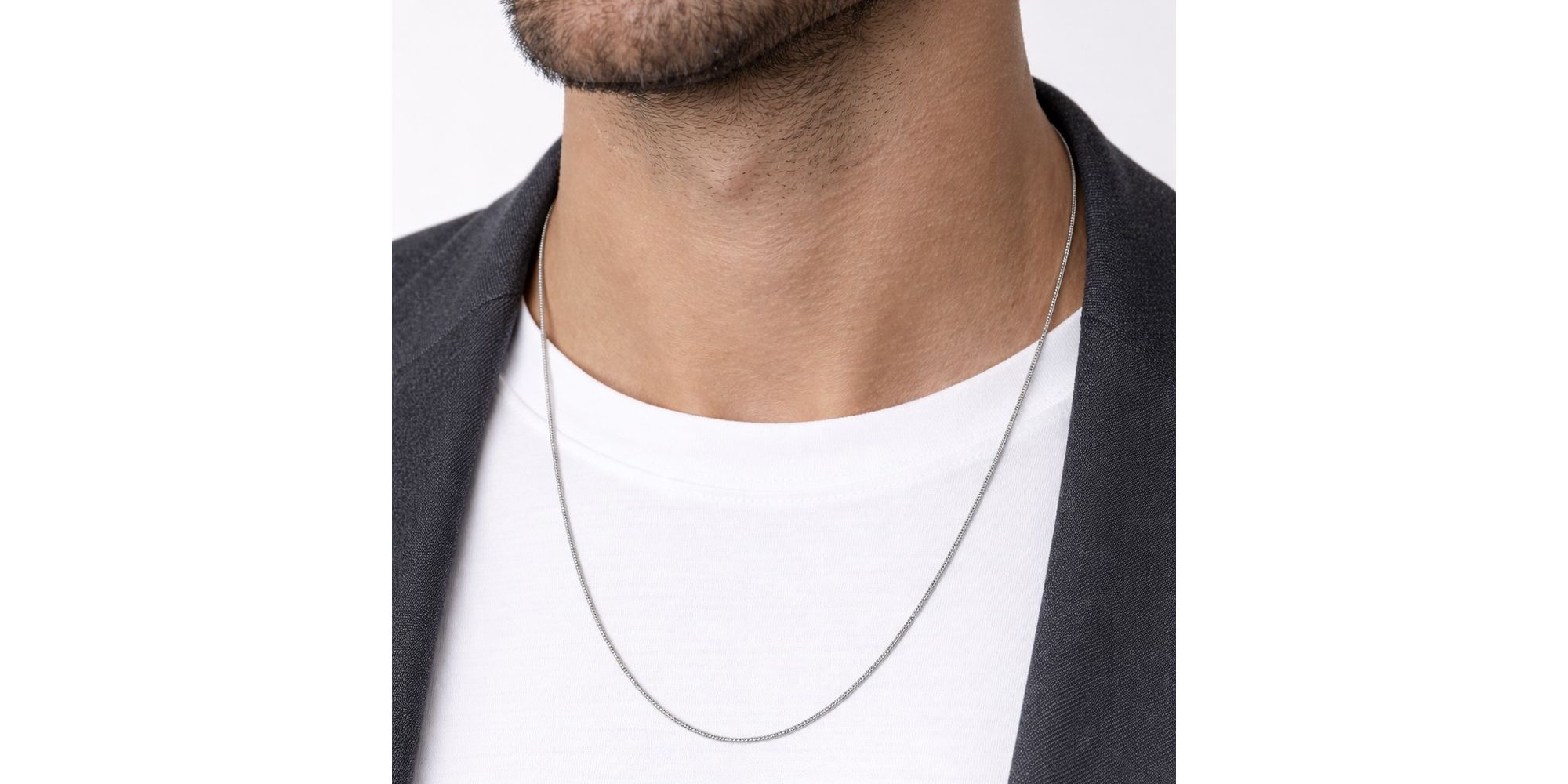 Corrente Rabo Rato Fecho Lagosta Aço Inoxidável