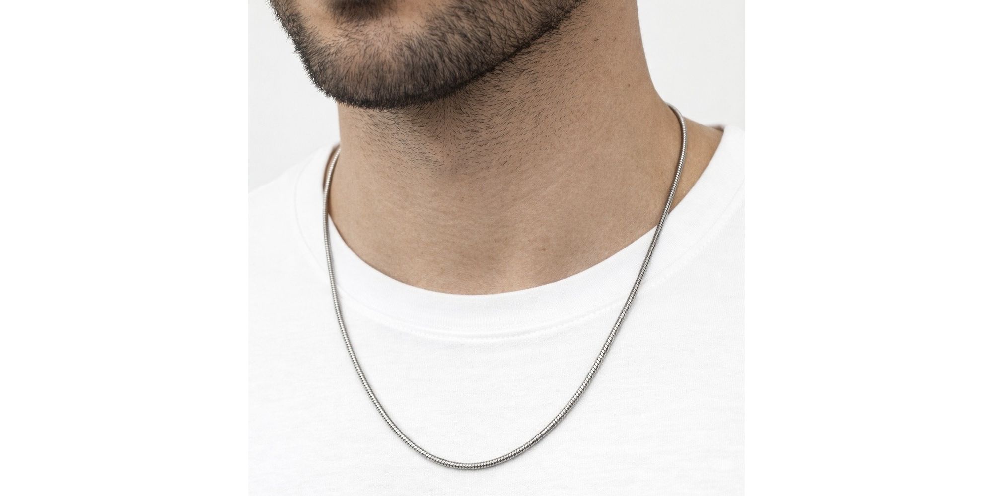 Corrente Rabo Rato Fecho Lagosta Aço Inoxidável 