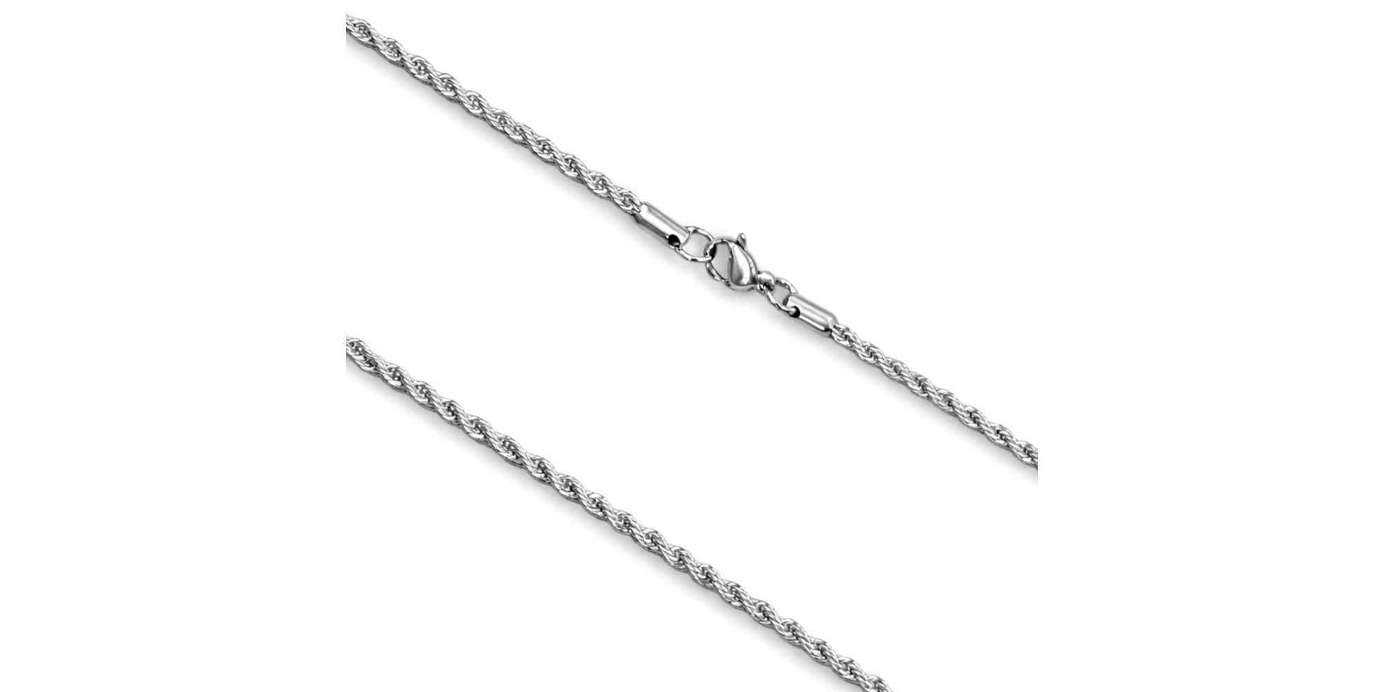 Corrente Cordão Baiano Aço Inoxidável