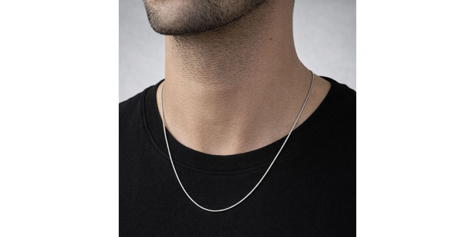 Corrente Rabo Rato Fecho Lagosta Aço Inoxidável 