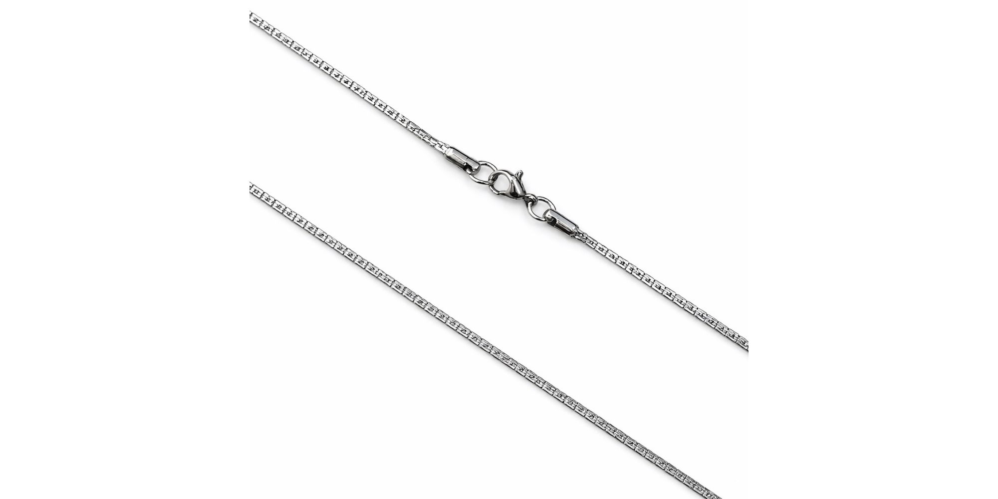 Corrente Cartier Estampada Fecho Lagosta Aço Inoxidável