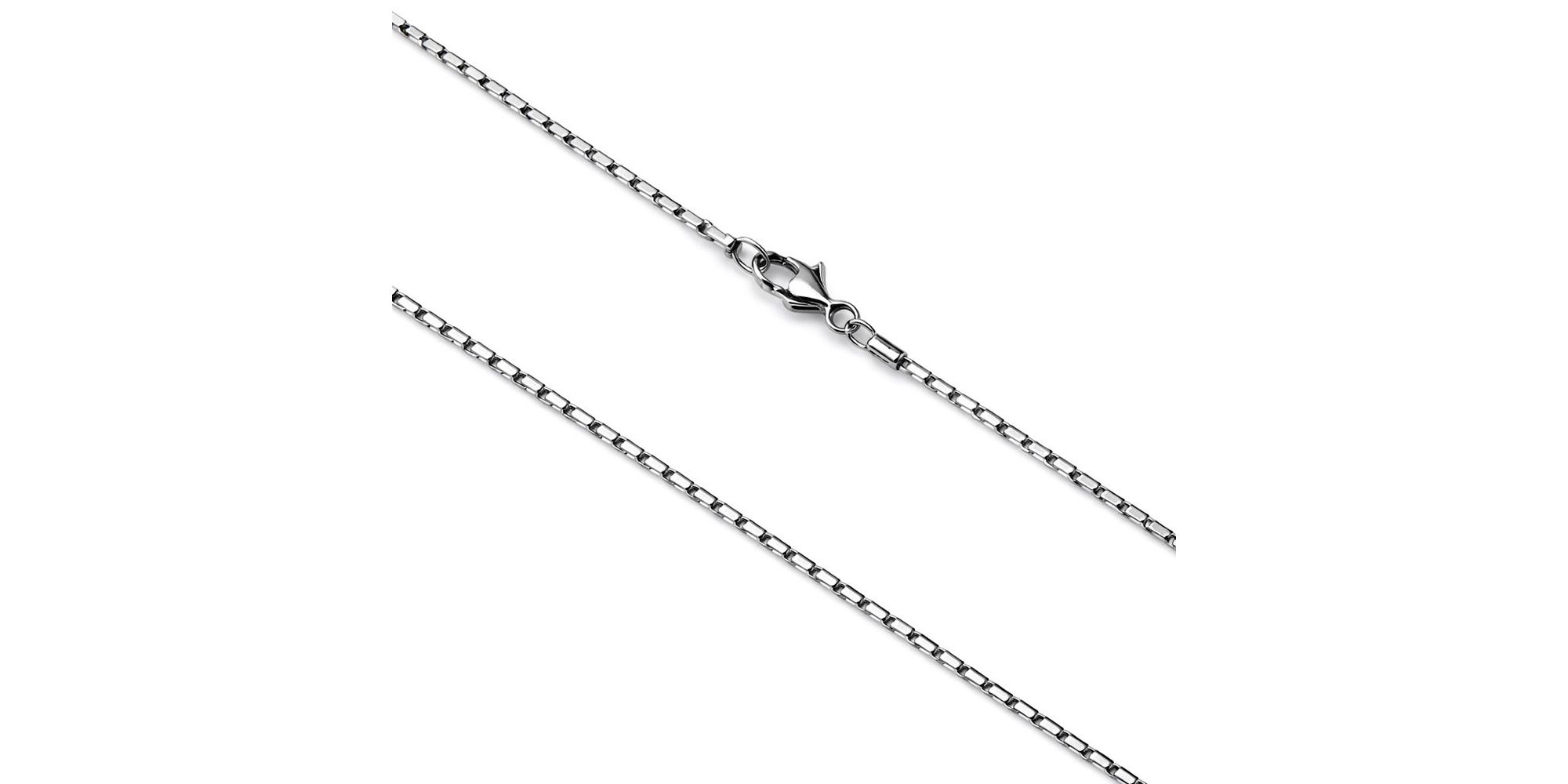 Corrente Tijolinho Fecho Lagosta Aço Inoxidável 