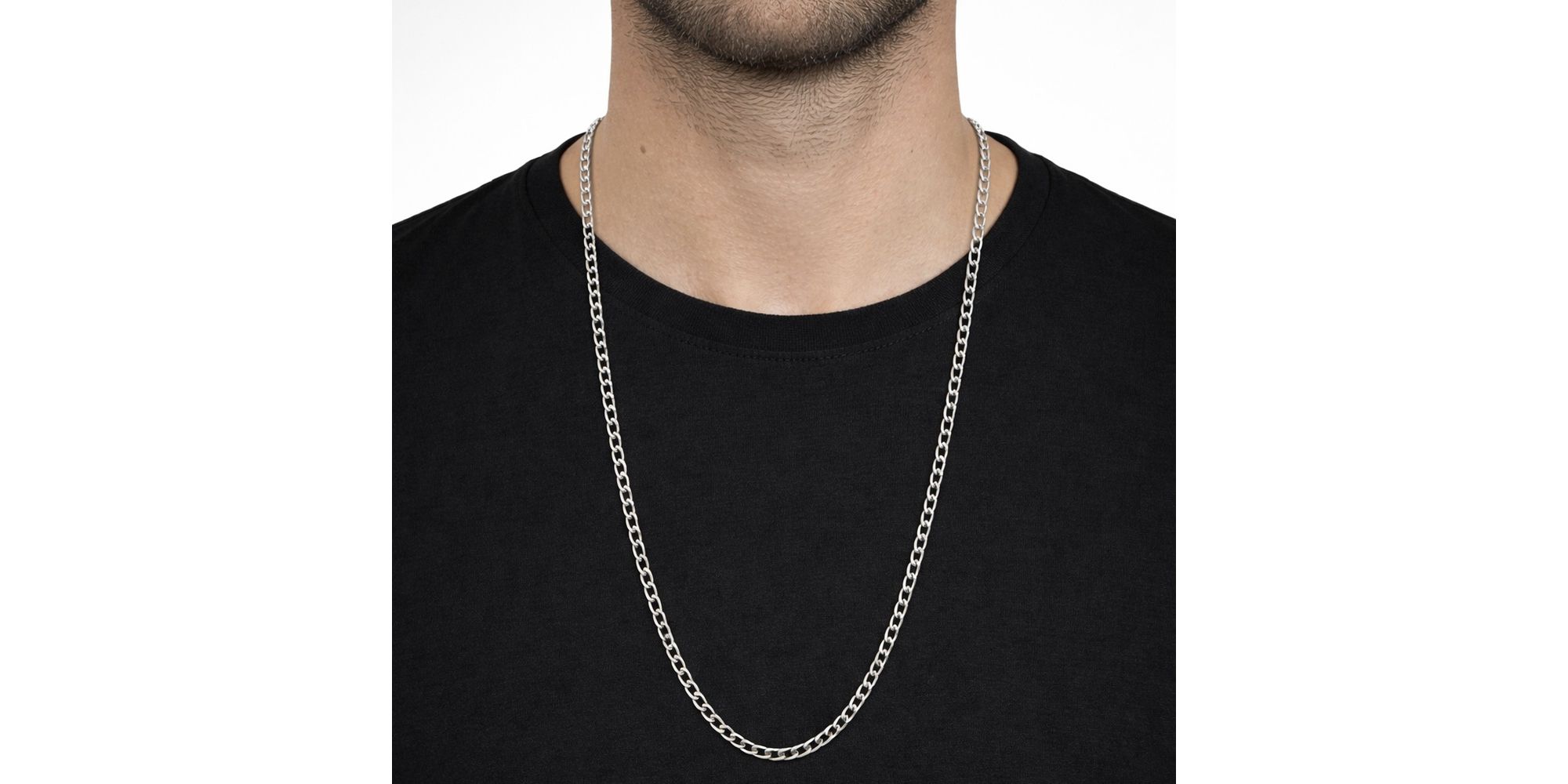 Corrente Grumet Alongada Fecho Lagosta Aço Inoxidável