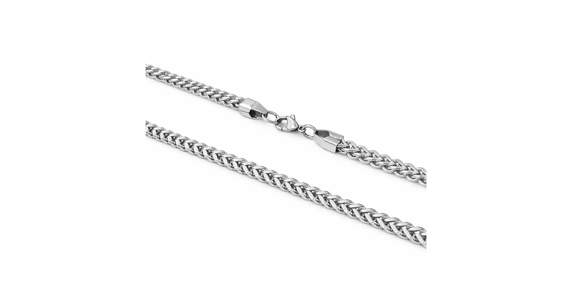 Corrente Grumet Quadrado Fecho Lagosta Aço Inoxidável 