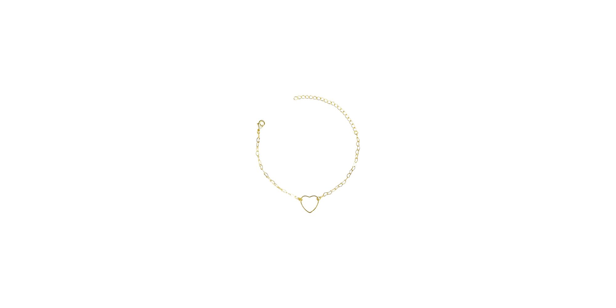Pulseira Elo Vazado Meio Banhado A Ouro 18K - 0000... - RC JOIAS BY RUDI