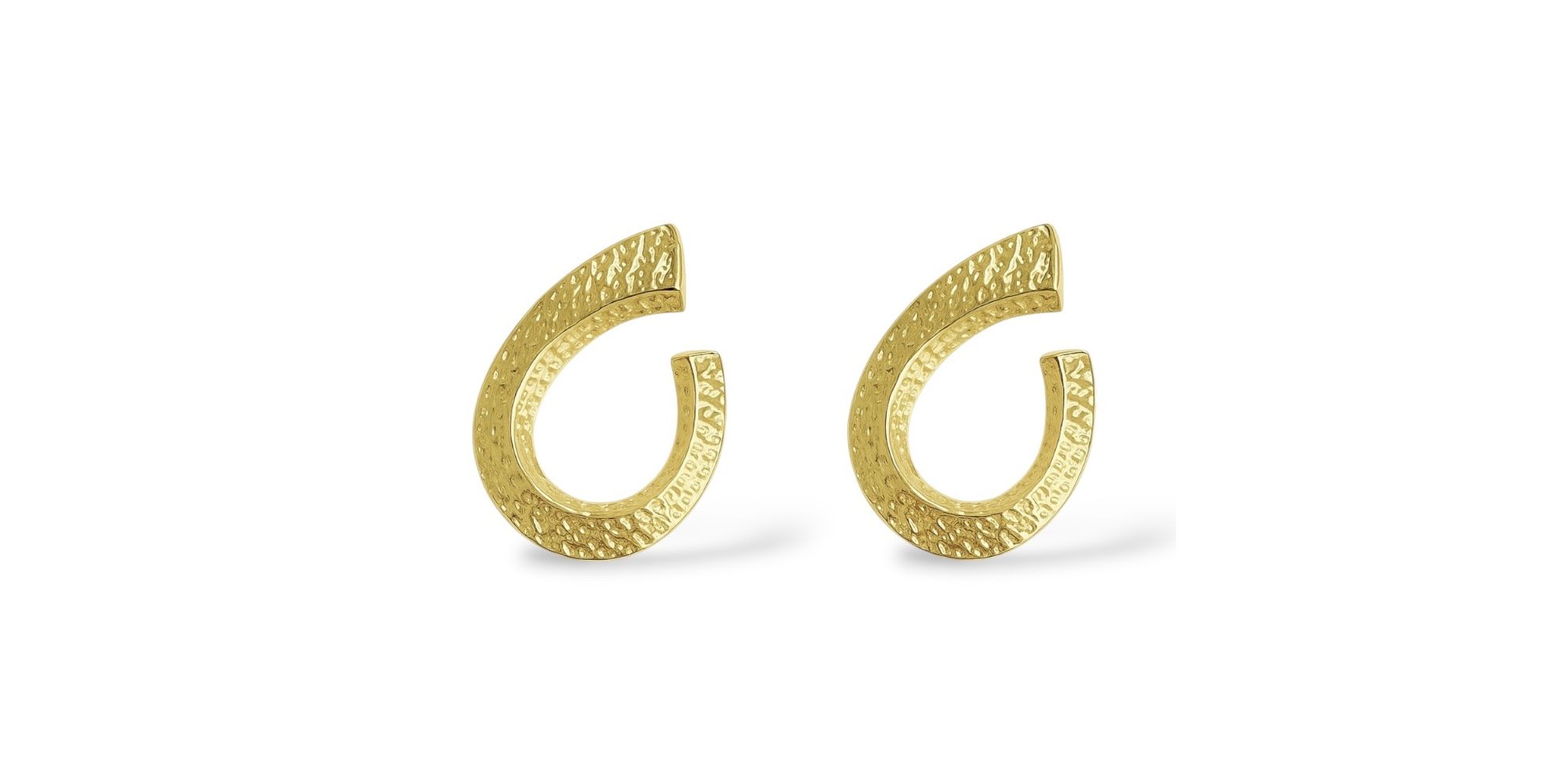 Brinco Caracol Banhado a Ouro 18K