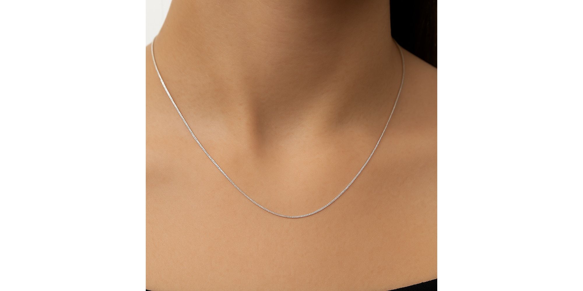 Corrente Veneziana Fecho Lagosta Banhado A Prata 925