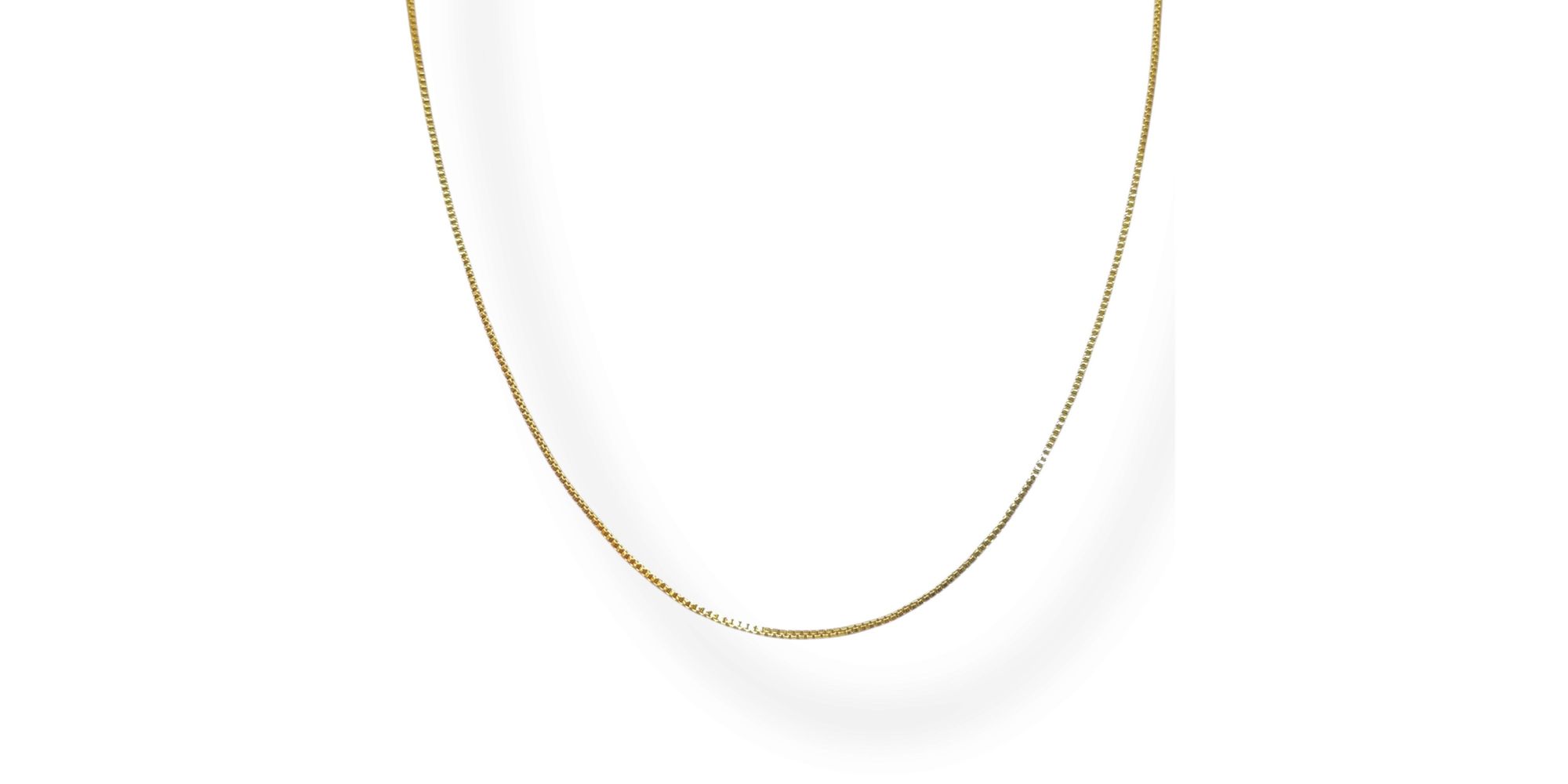 Colar Veneziana Banhado A Ouro 18K