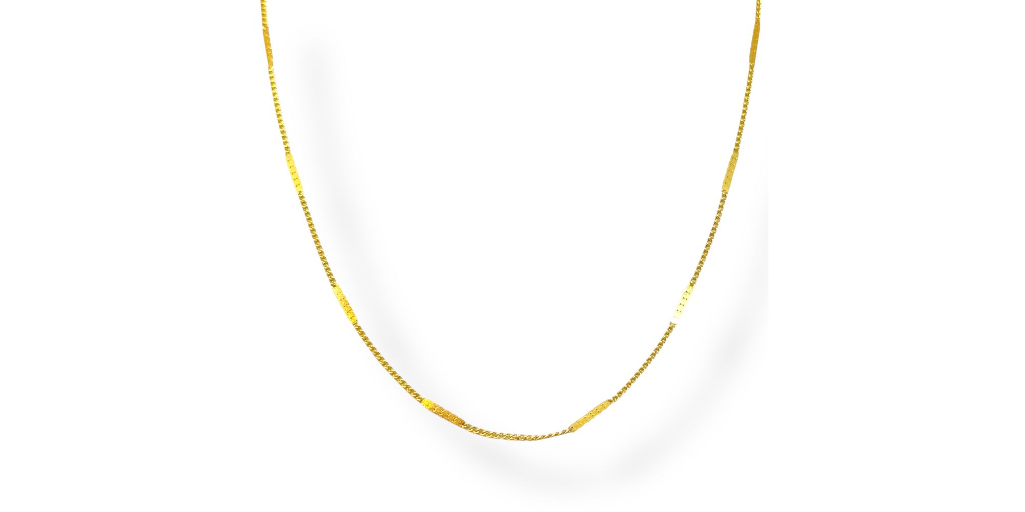 Colar Grumezi Placa Banhado A Ouro 18K
