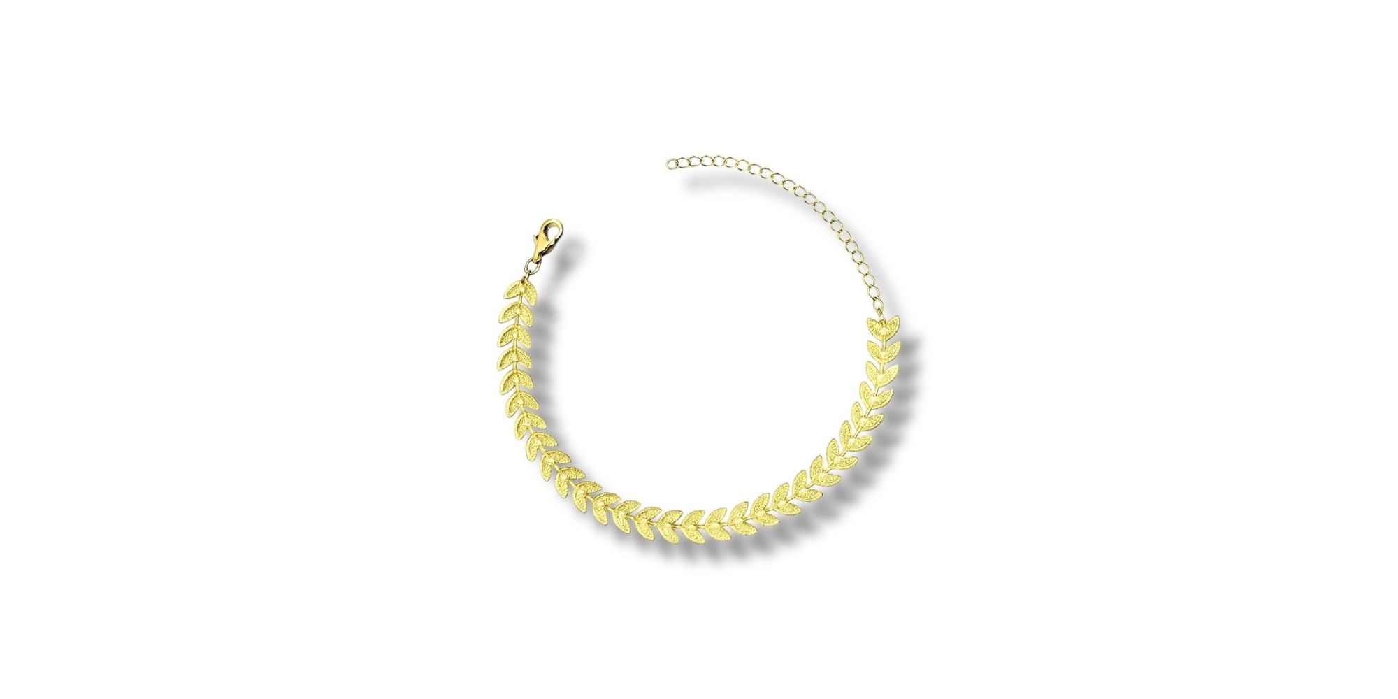 Pulseira Escama Banhado A Ouro 18K