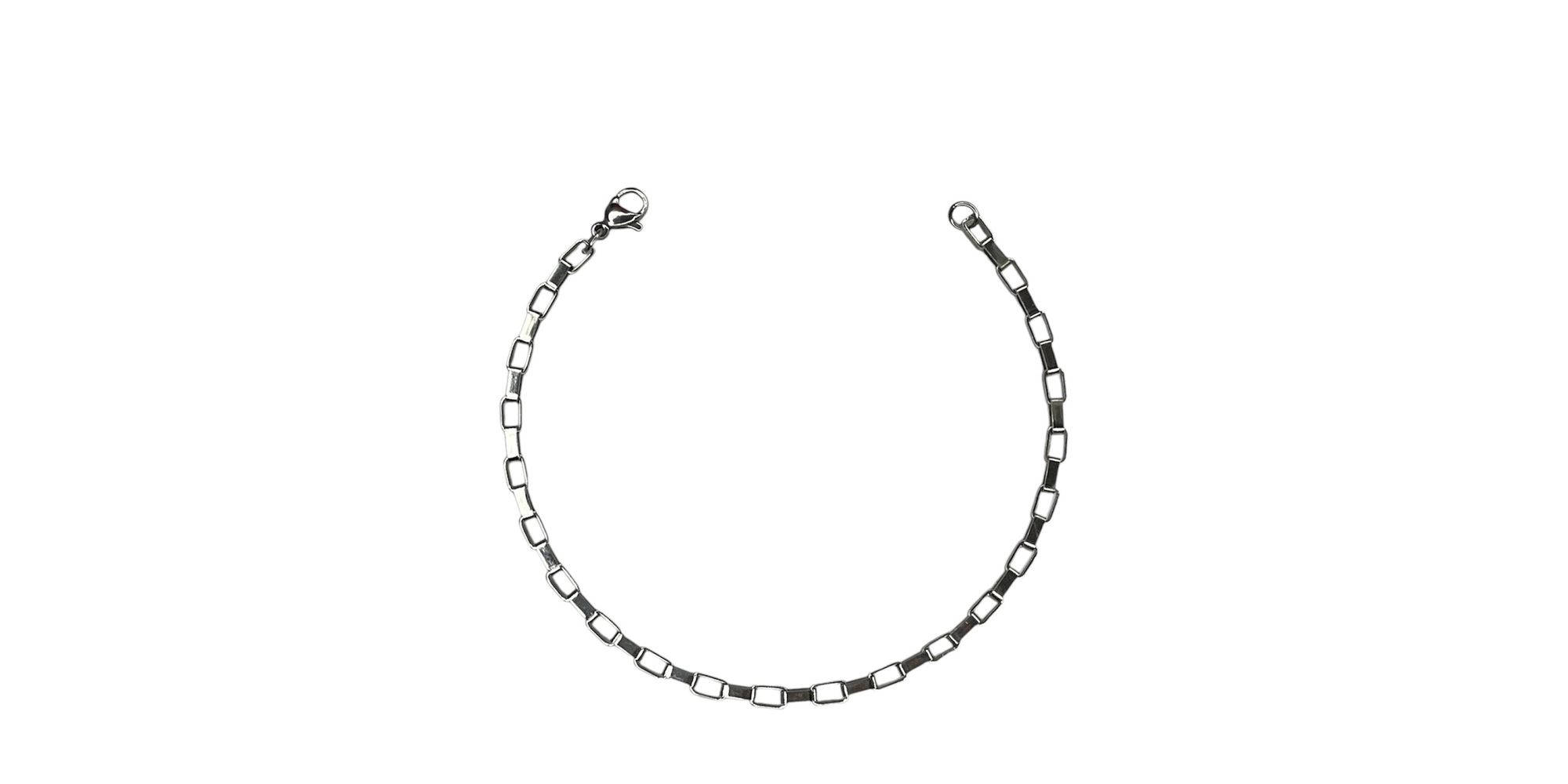 Pulseira Tijolinho Lagosta Aço Inoxidável - 00000... - RC JOIAS BY RUDI