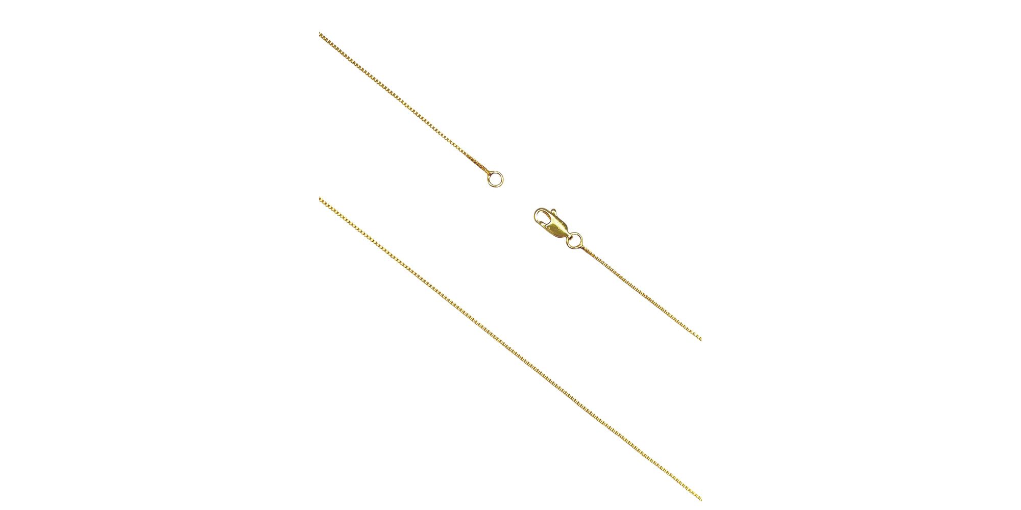 Corrente Veneziana Fecho Mosquetinho Banhado A Ouro 18K.