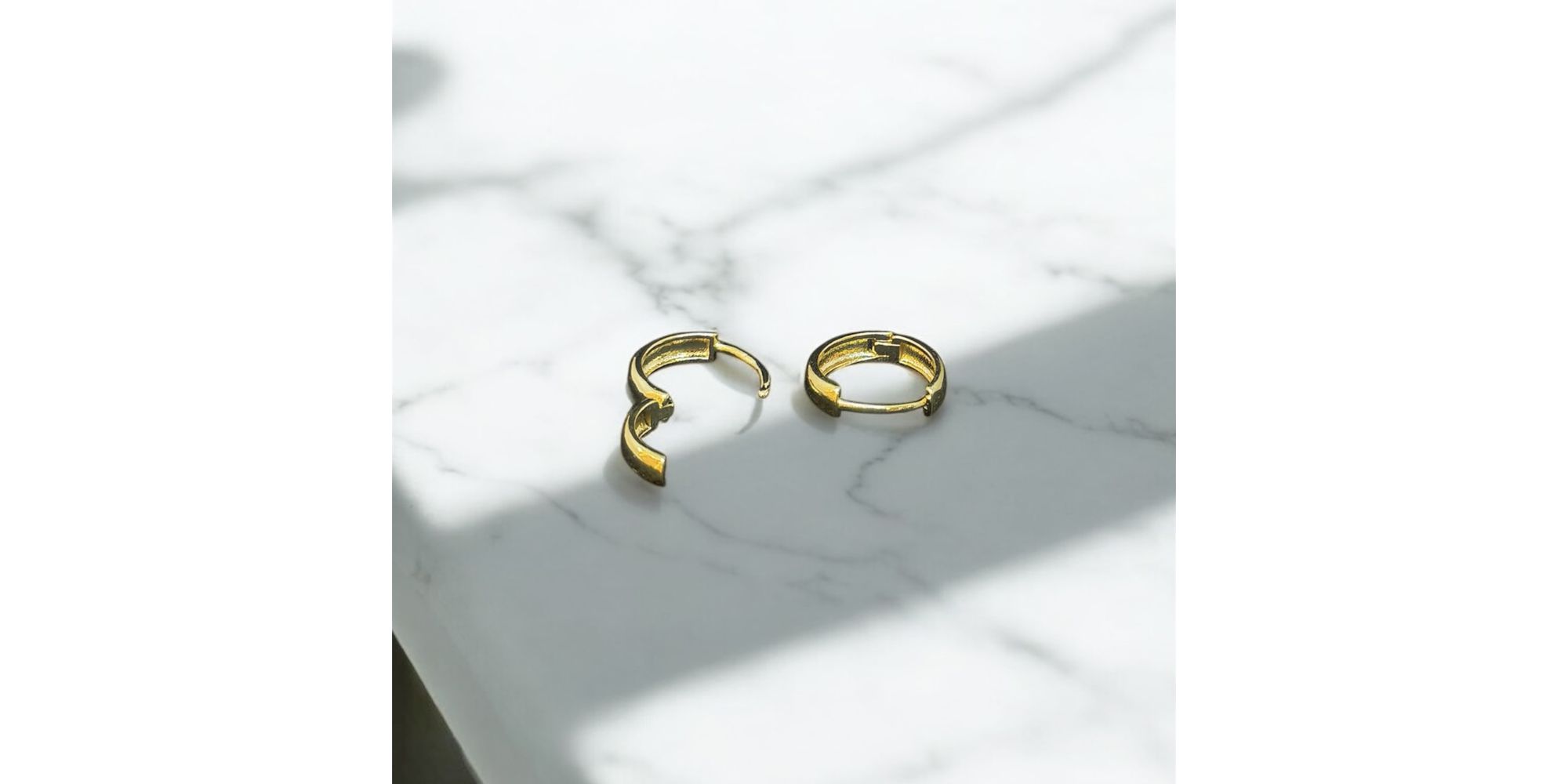 Brinco Argola Click Banhado A Ouro 18K