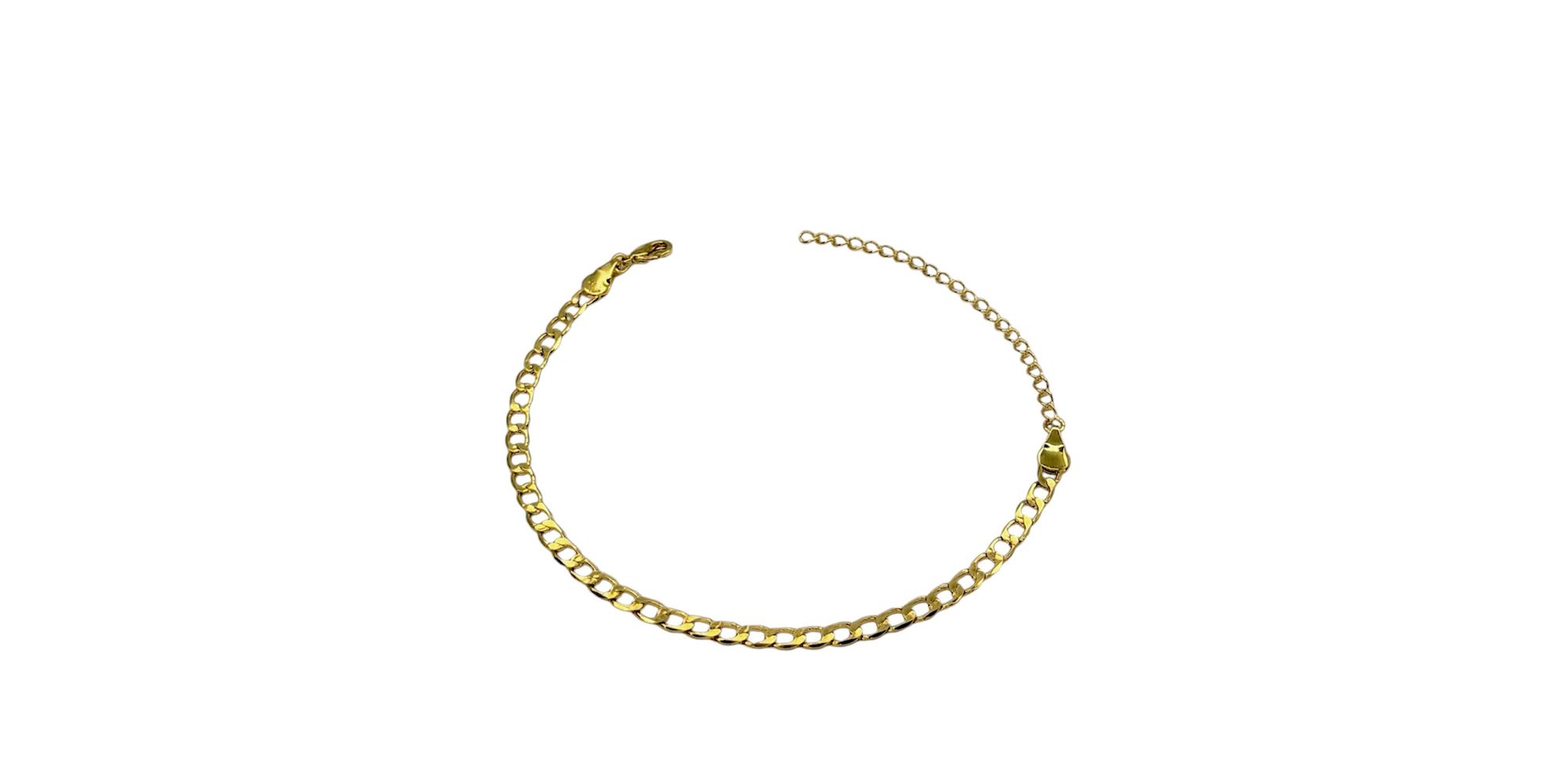 Pulseira Grumet Chapada Banhado A Ouro 18k - 00000... - RC JOIAS BY RUDI