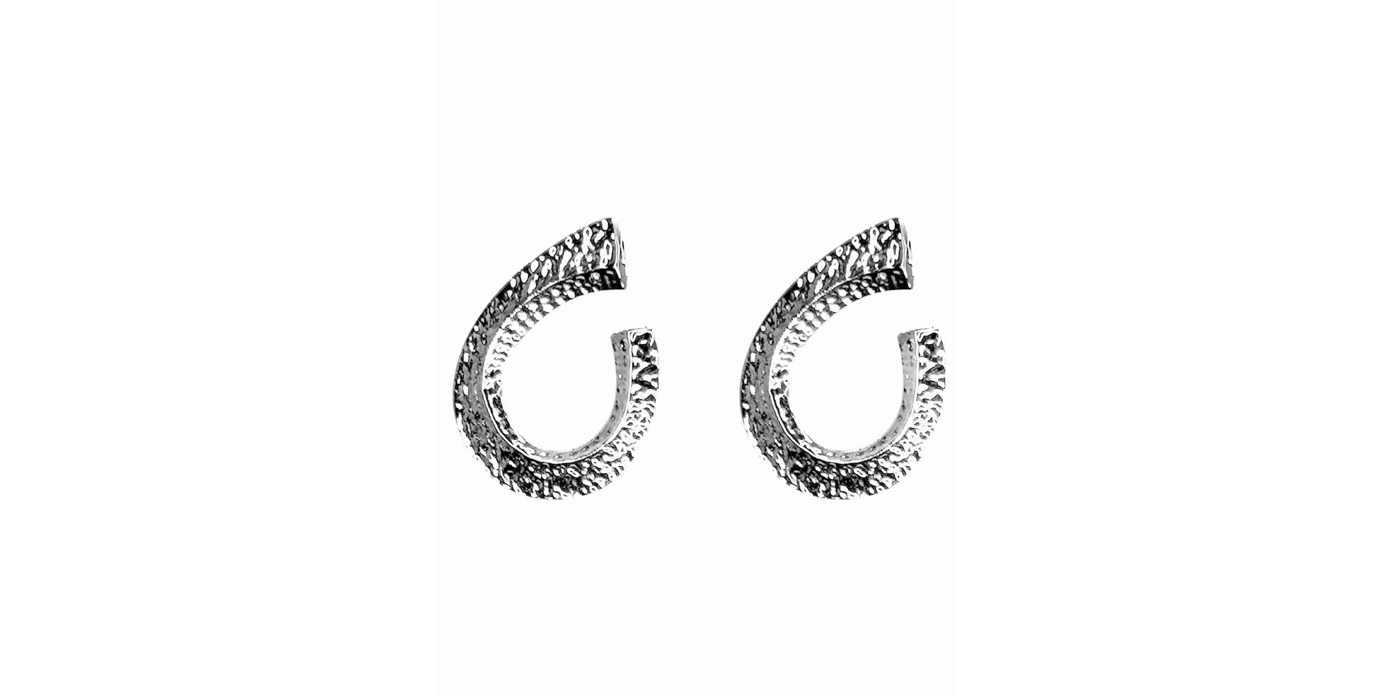 Brinco Caracol Banhado a Prata 925