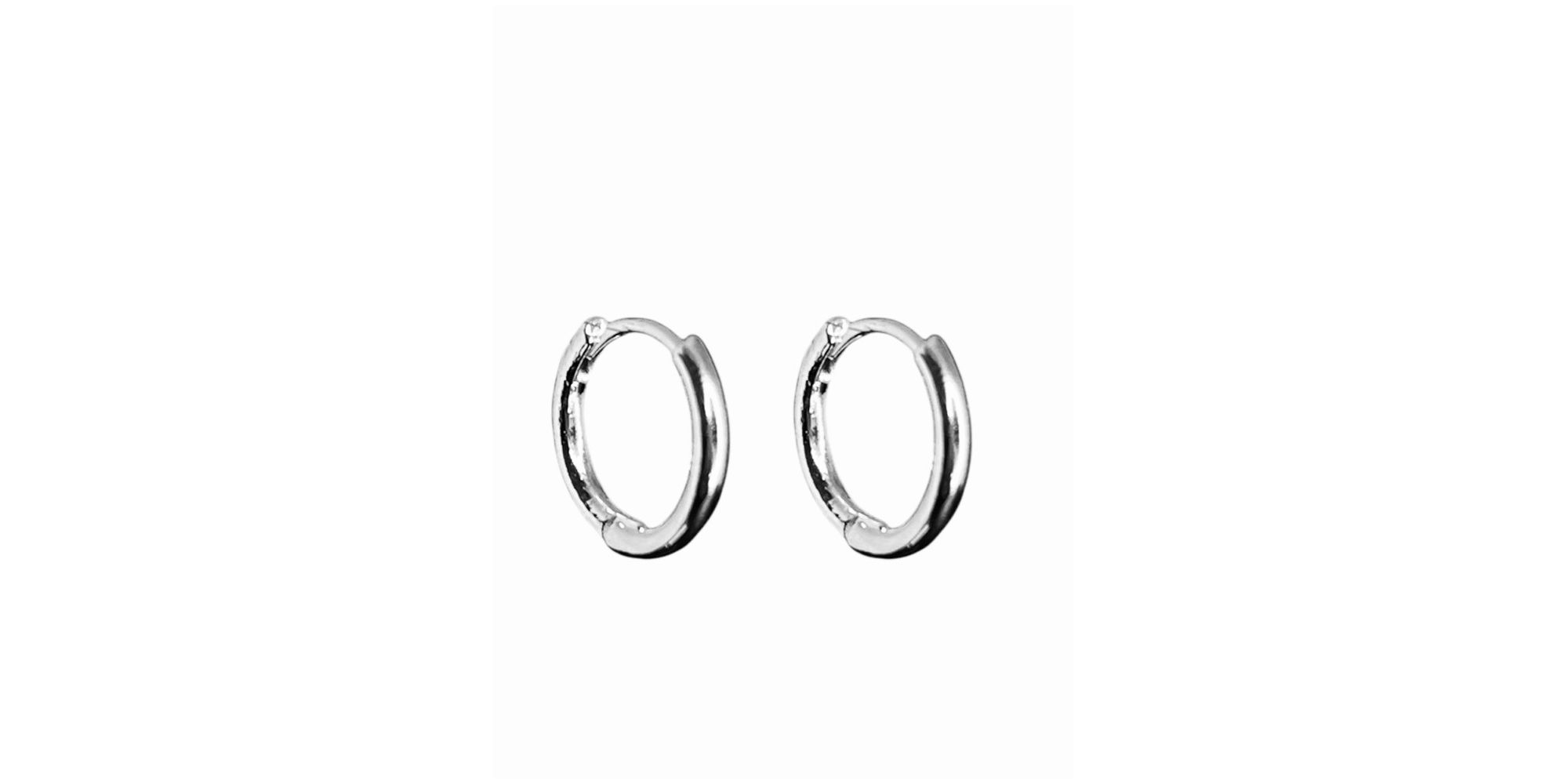 Brinco Argolinha 14x14 Banhado A Prata 925 - 00000... - RC JOIAS BY RUDI