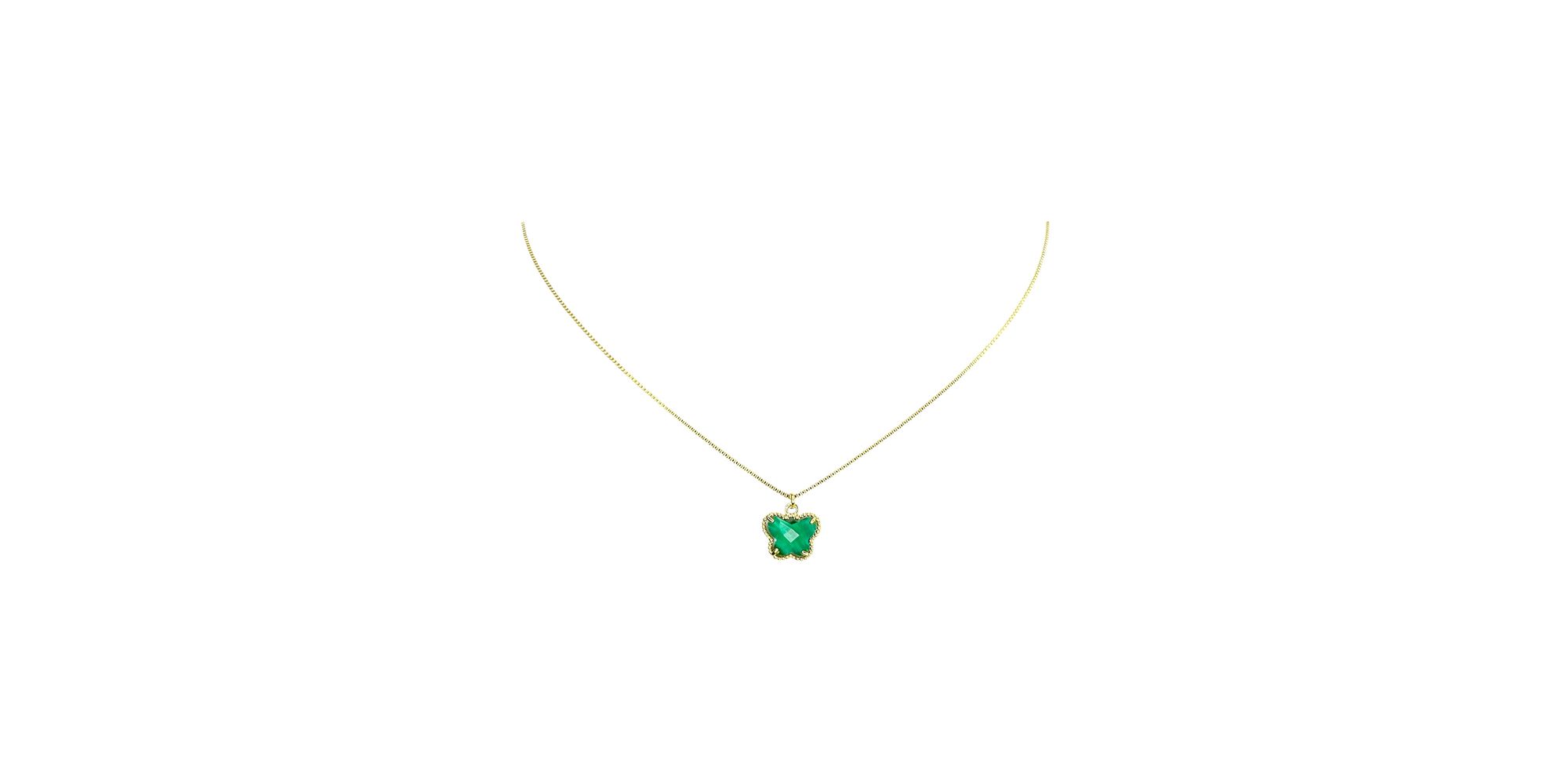 Colar Borboleta Veneziana Banhado A Ouro 18K