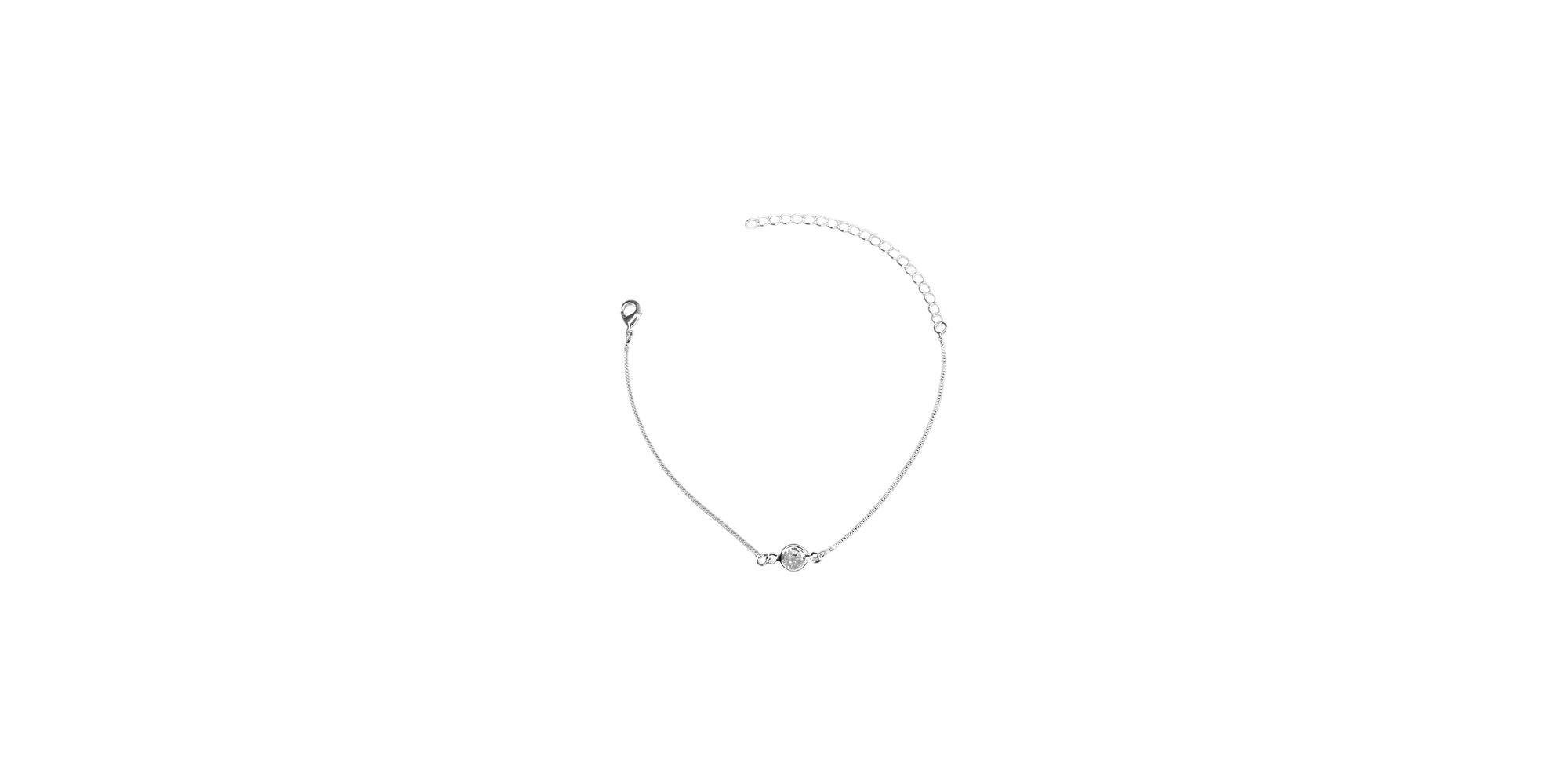 Pulseira Ponto De luz Zircônia Banhado A Prata 925... - RC JOIAS BY RUDI