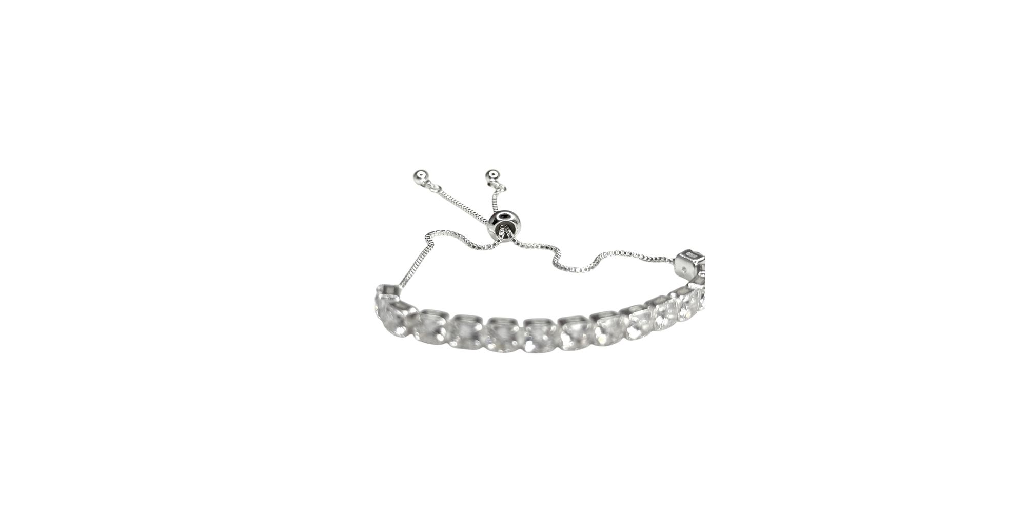 Pulseira Gravatinha 4m Banhado A Prata 925