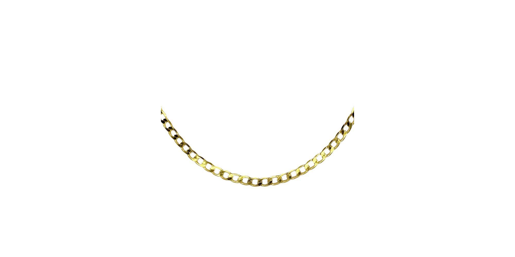 Colar Grumet Chapada Banhado A Ouro 18K