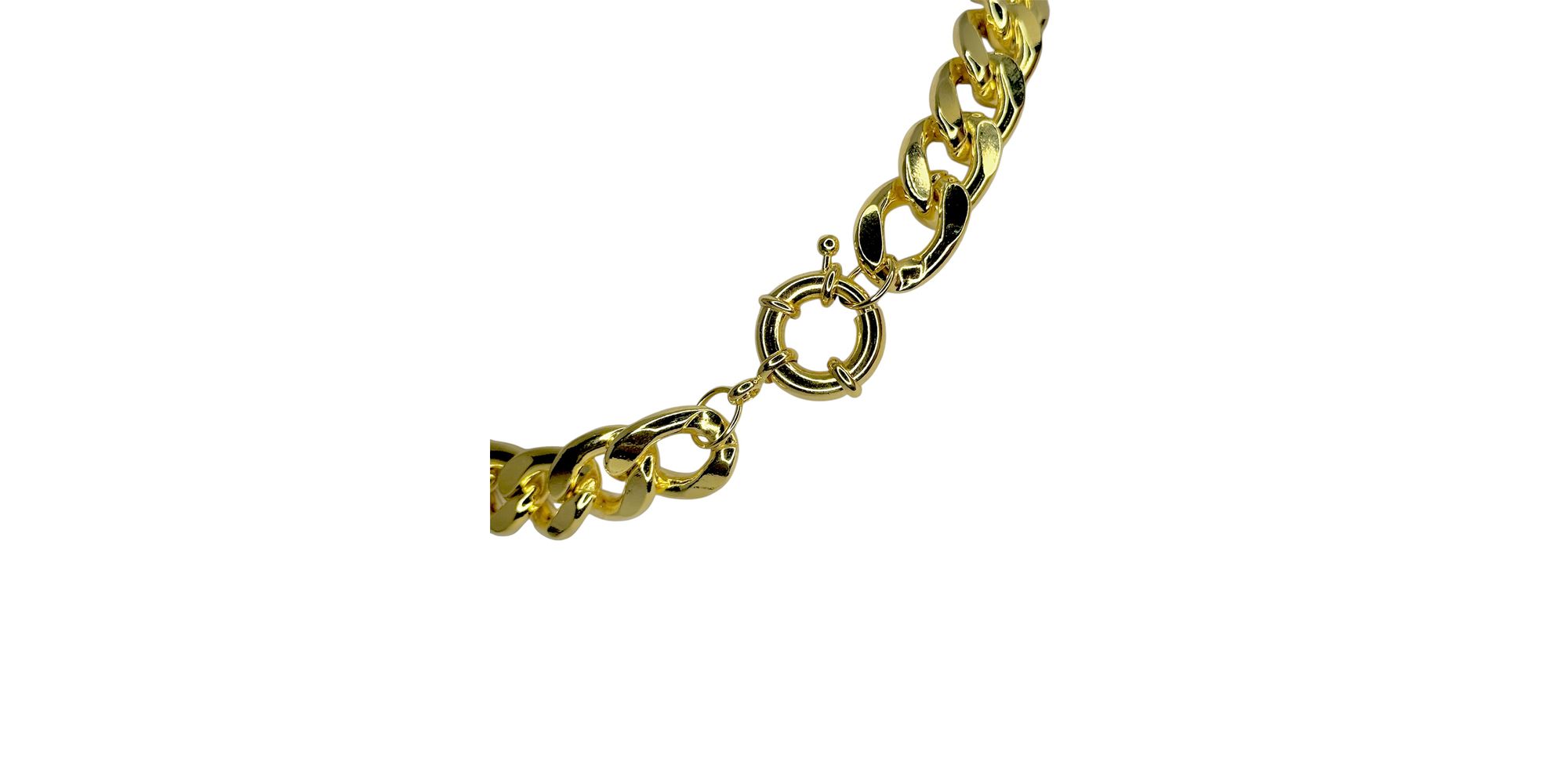 Colar Max Grumet Banhado A Ouro 18K