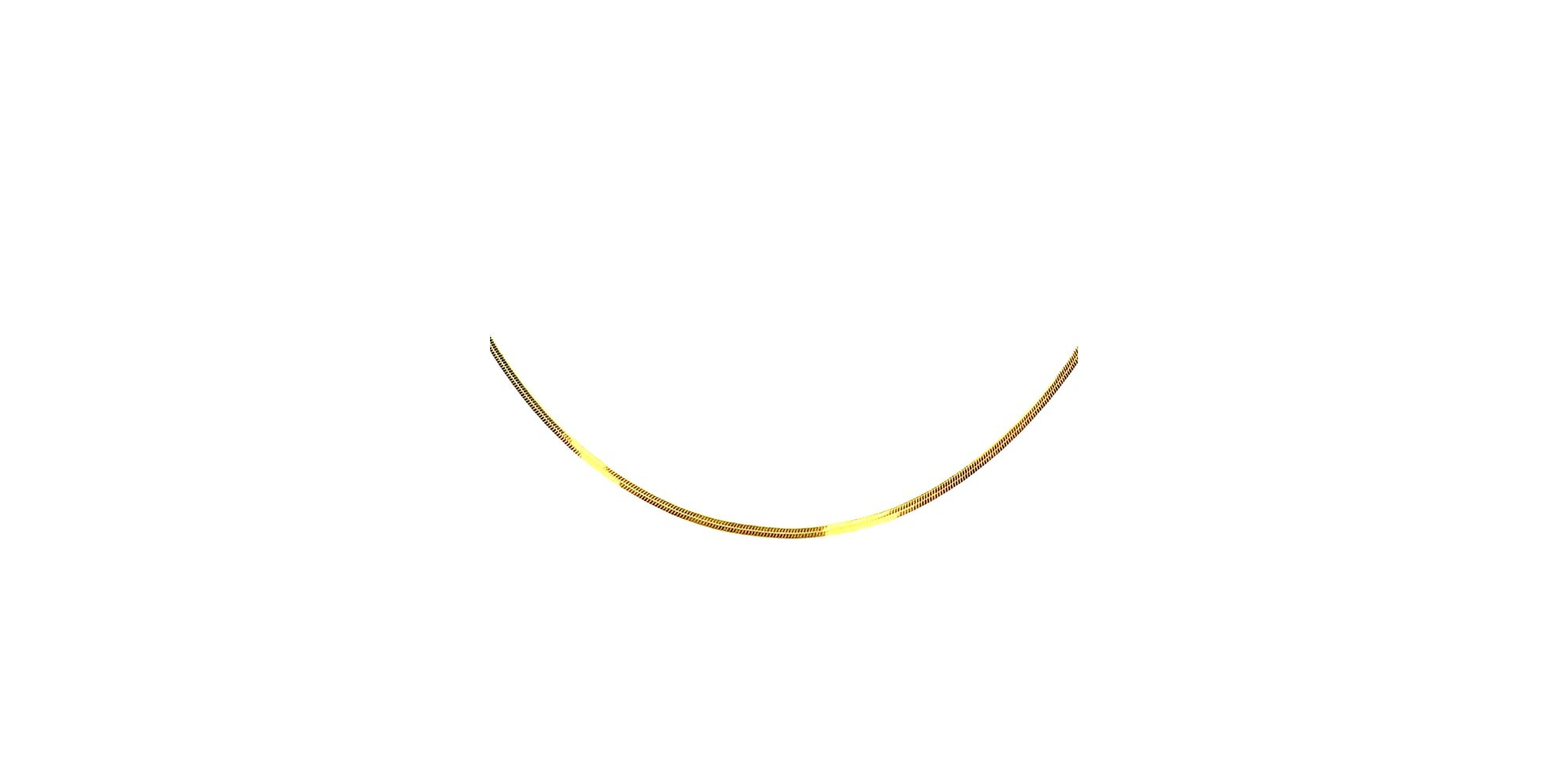 Colar Laminada Banhado A Ouro 18k