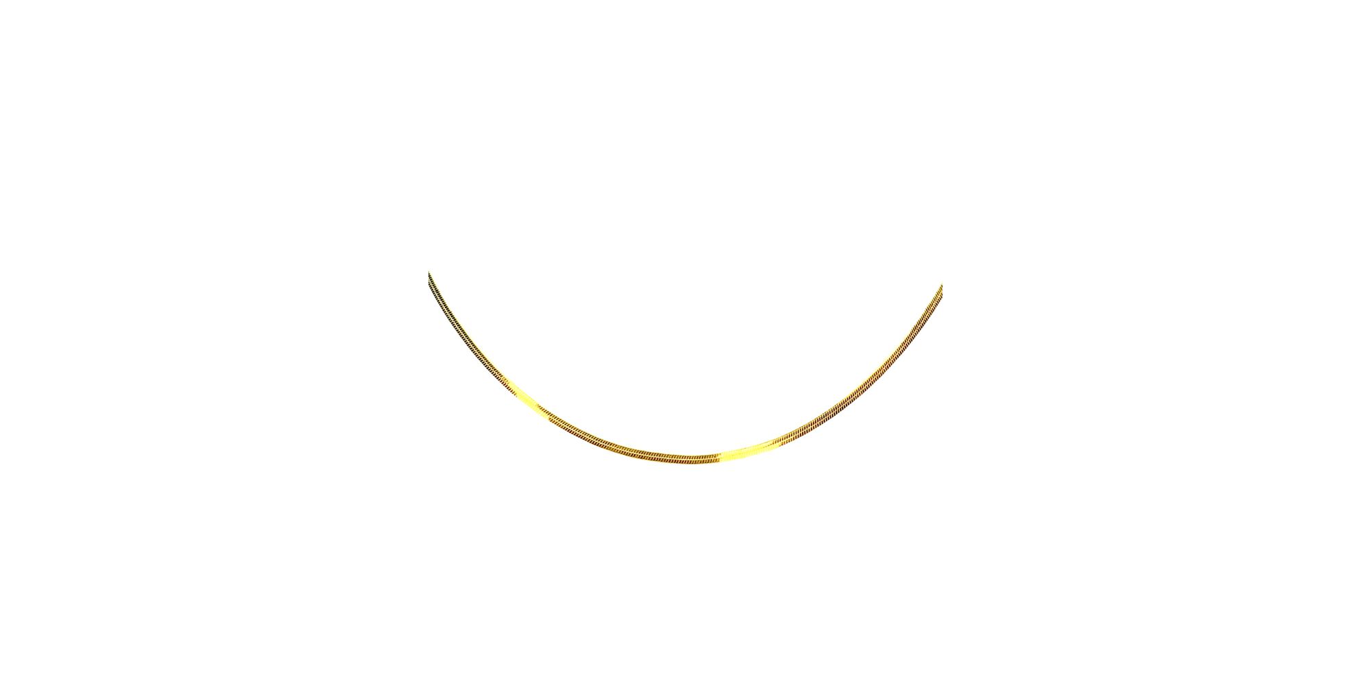 Colar Laminada Banhado A Ouro 18k