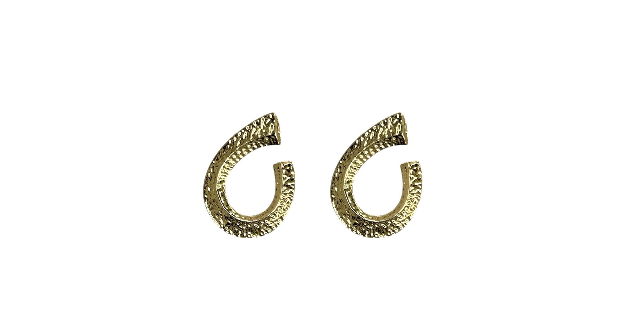 Brinco Caracol Banhado a Ouro 18K