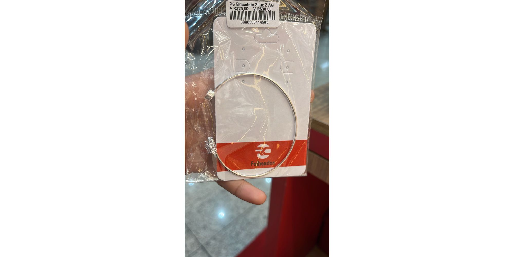 Pulseira Bracelete Dois Ponto de Luz Zircônia Banh... - RC JOIAS BY RUDI