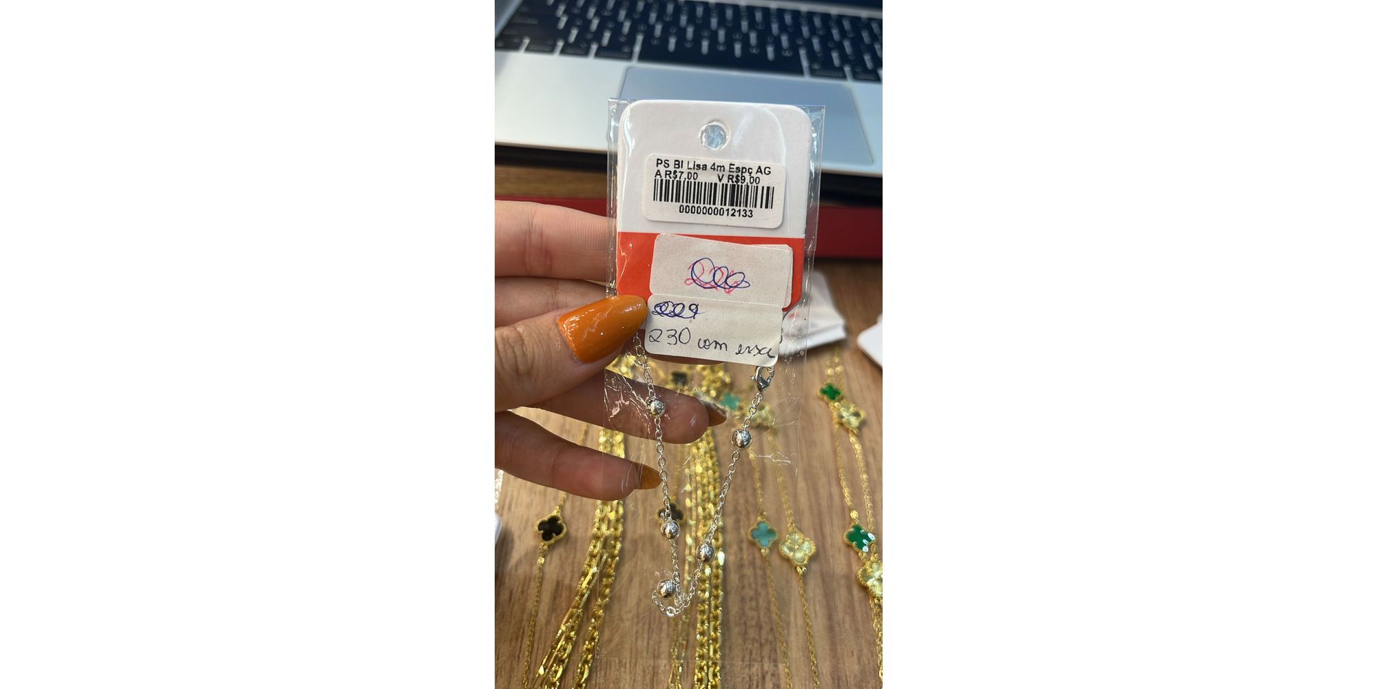 Pulseira Bola Lisa Espaçada Banhado A Prata 925 - ... - RC JOIAS BY RUDI