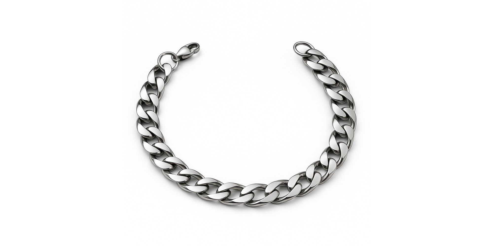 Pulseira Grumet Fecho Lagosta Aço Inoxidável.