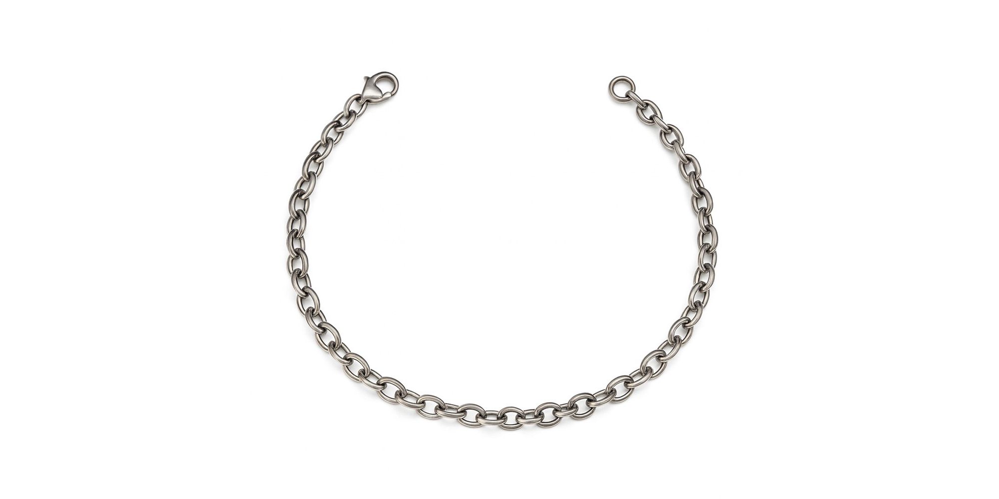 Pulseira Cadeado Lagosta Aço Inoxidável.